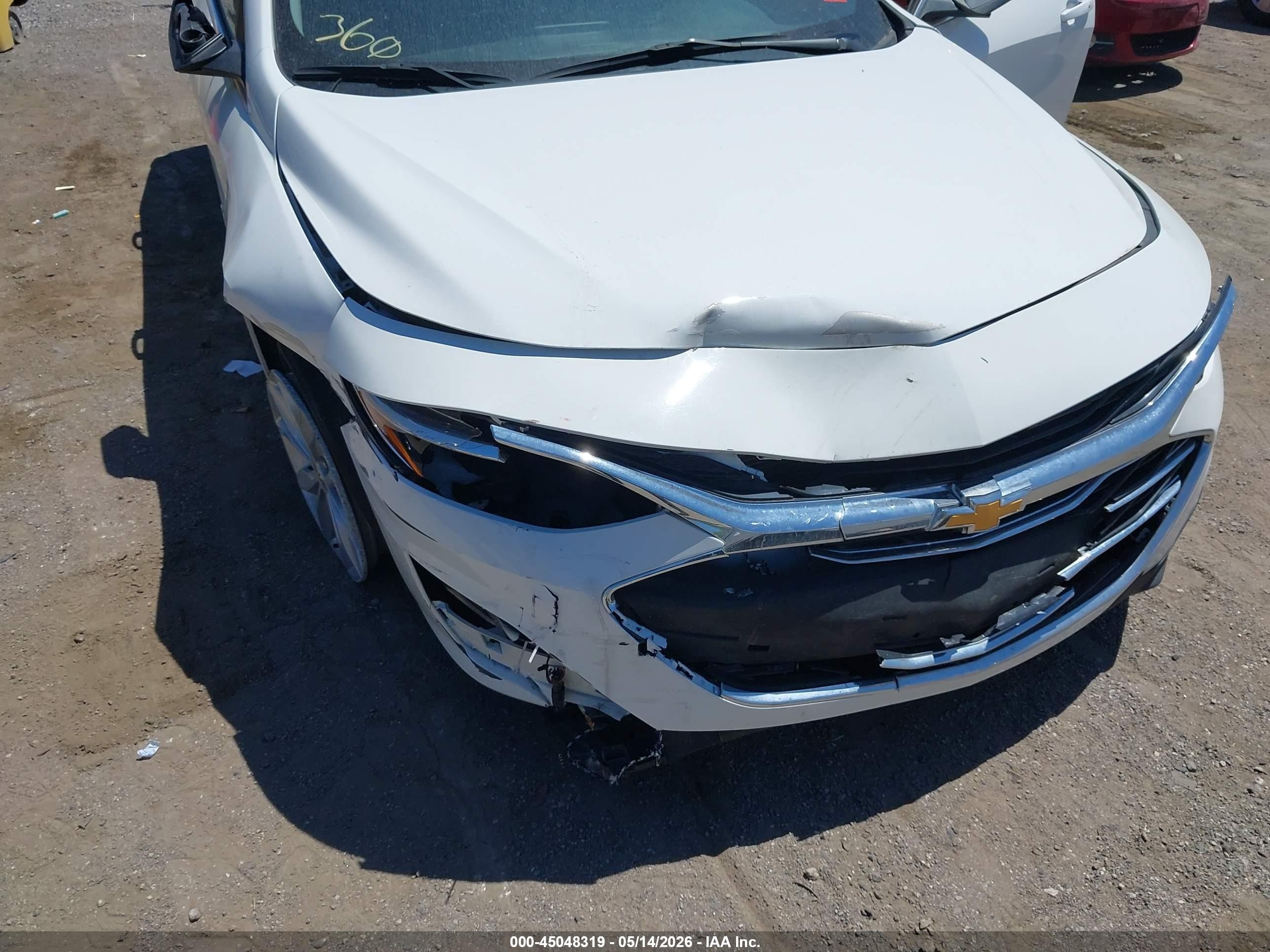 2024 Chevrolet Malibu Fwd 1lt White vin: 1G1ZD5ST5RF211858