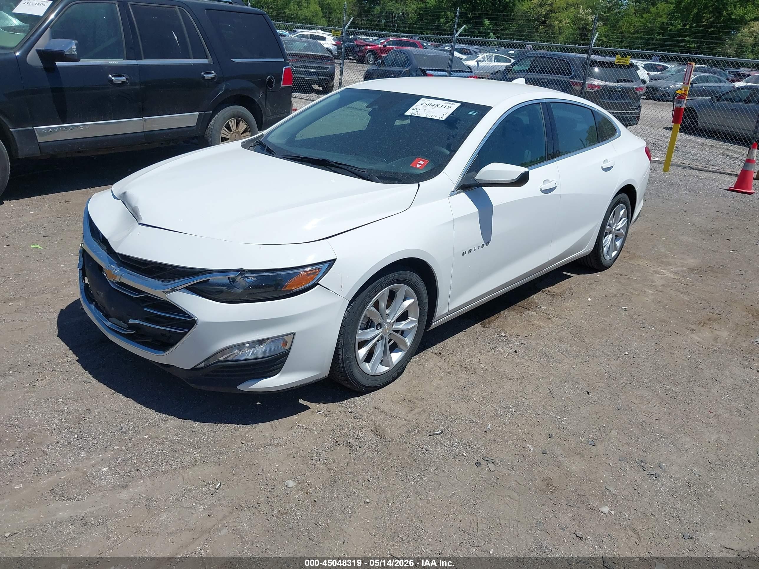 2024 Chevrolet Malibu Fwd 1lt White vin: 1G1ZD5ST5RF211858