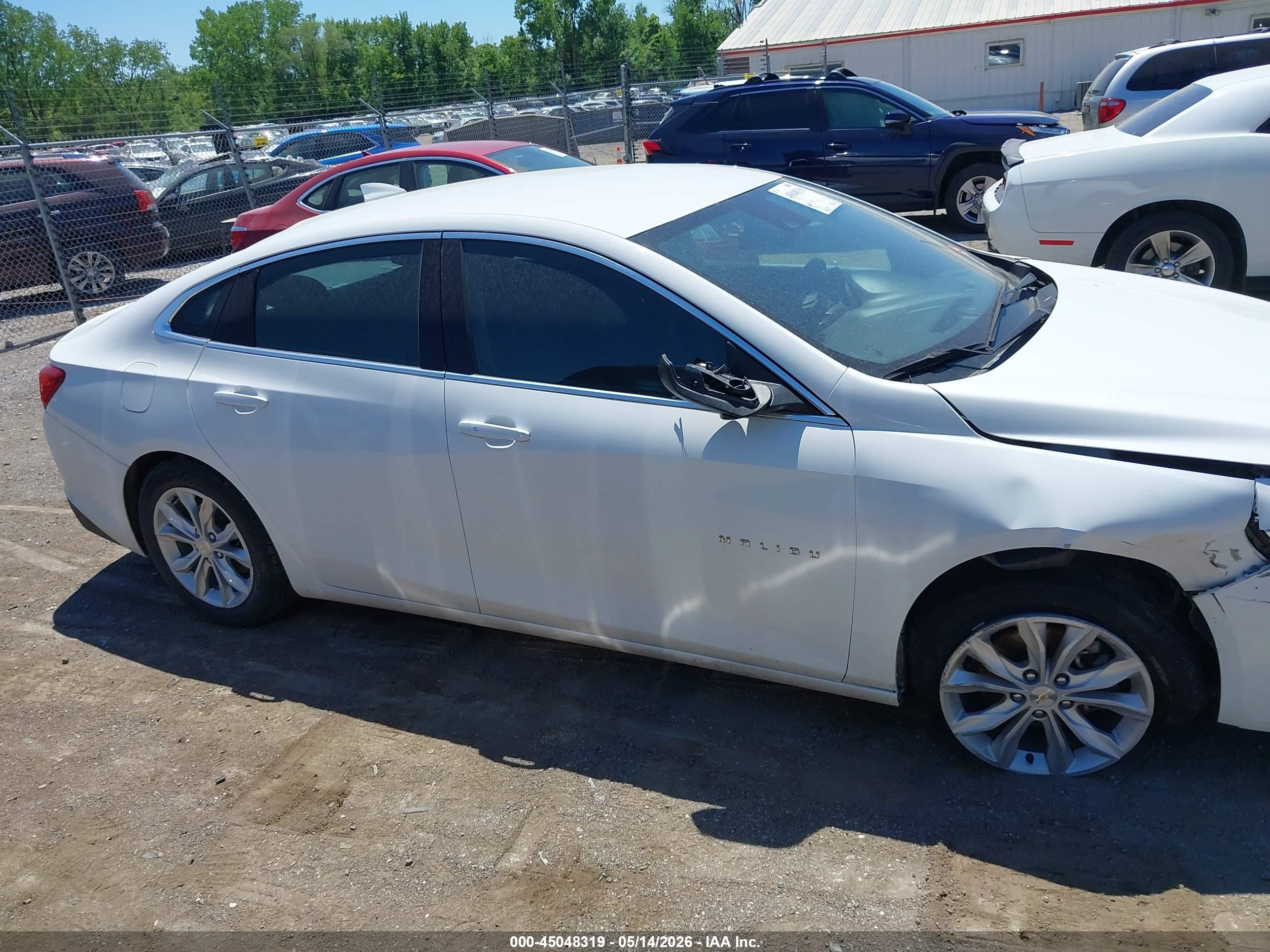 2024 Chevrolet Malibu Fwd 1lt White vin: 1G1ZD5ST5RF211858