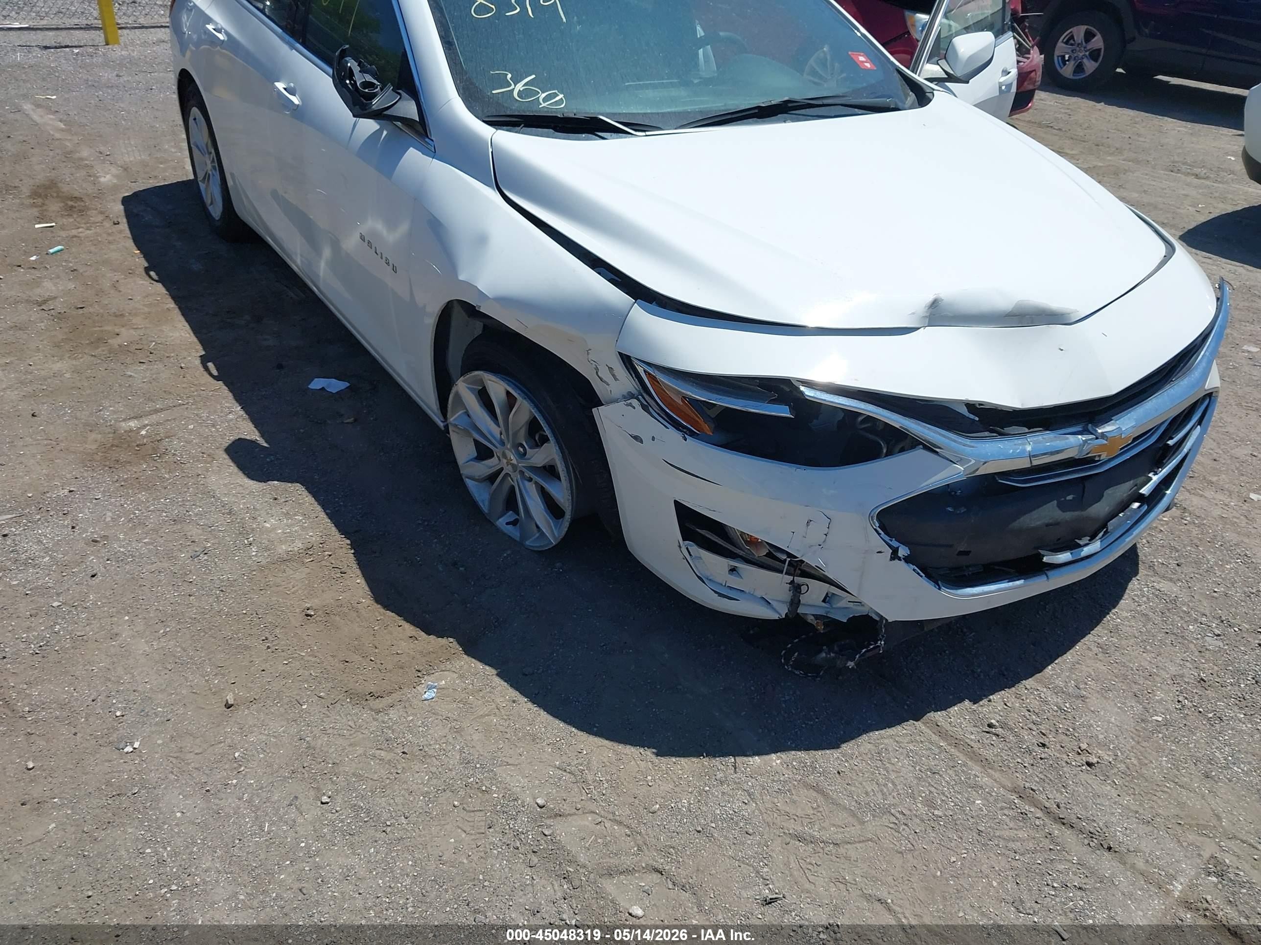 2024 Chevrolet Malibu Fwd 1lt White vin: 1G1ZD5ST5RF211858