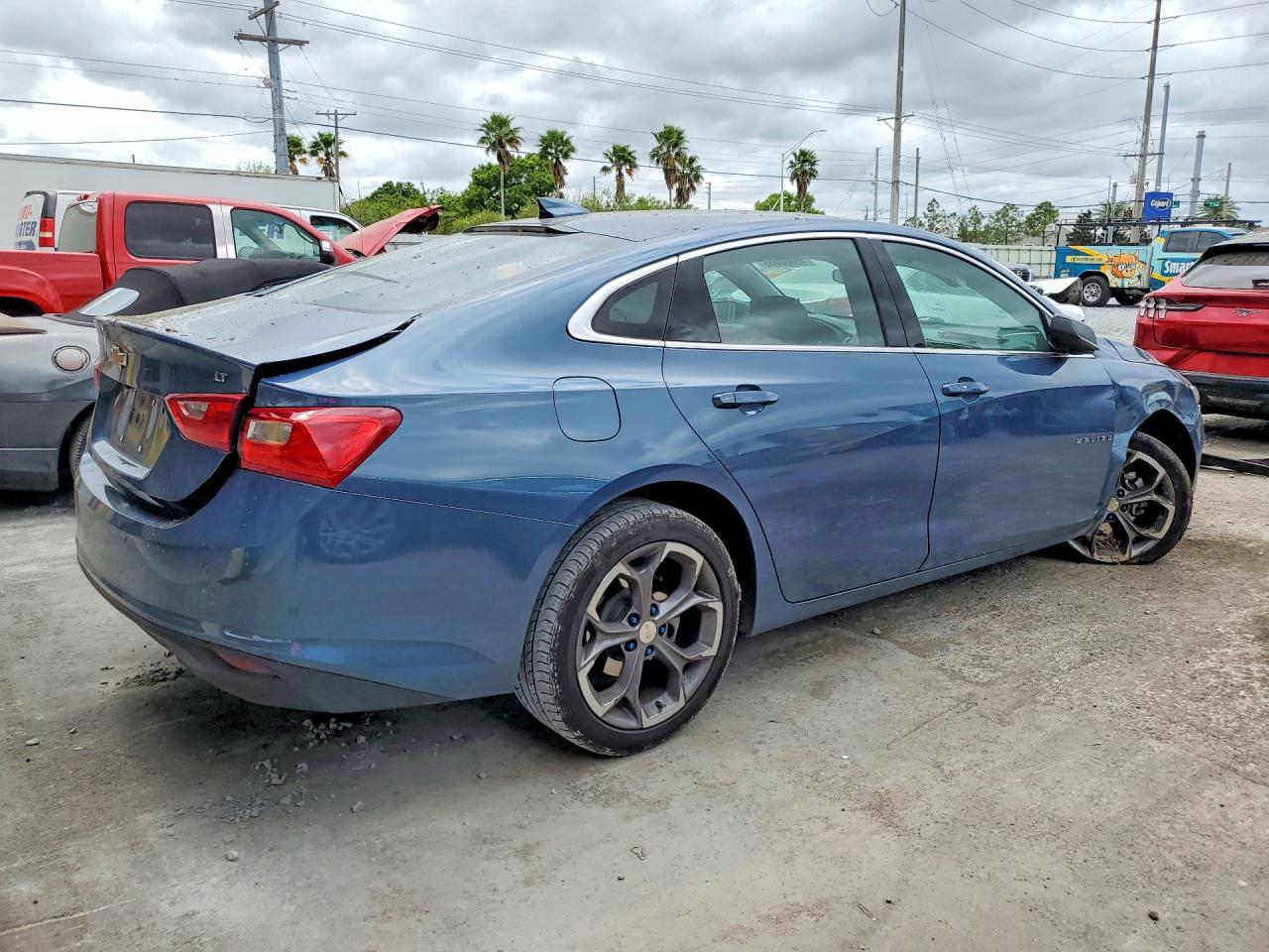 2024 Chevrolet Malibu Lt Blue vin: 1G1ZD5ST5RF214372