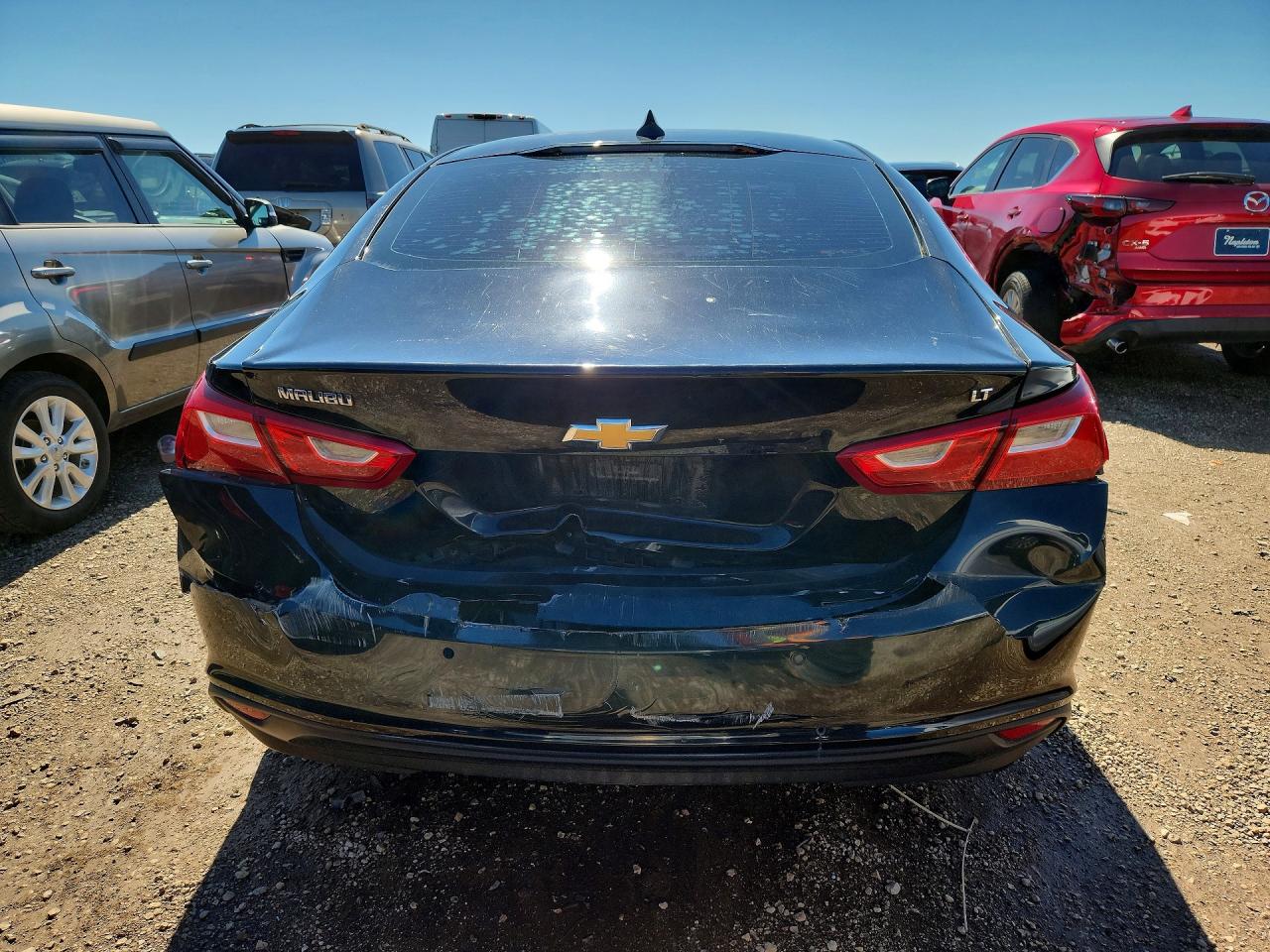2018 Chevrolet Malibu Lt Black vin: 1G1ZD5ST6JF135636
