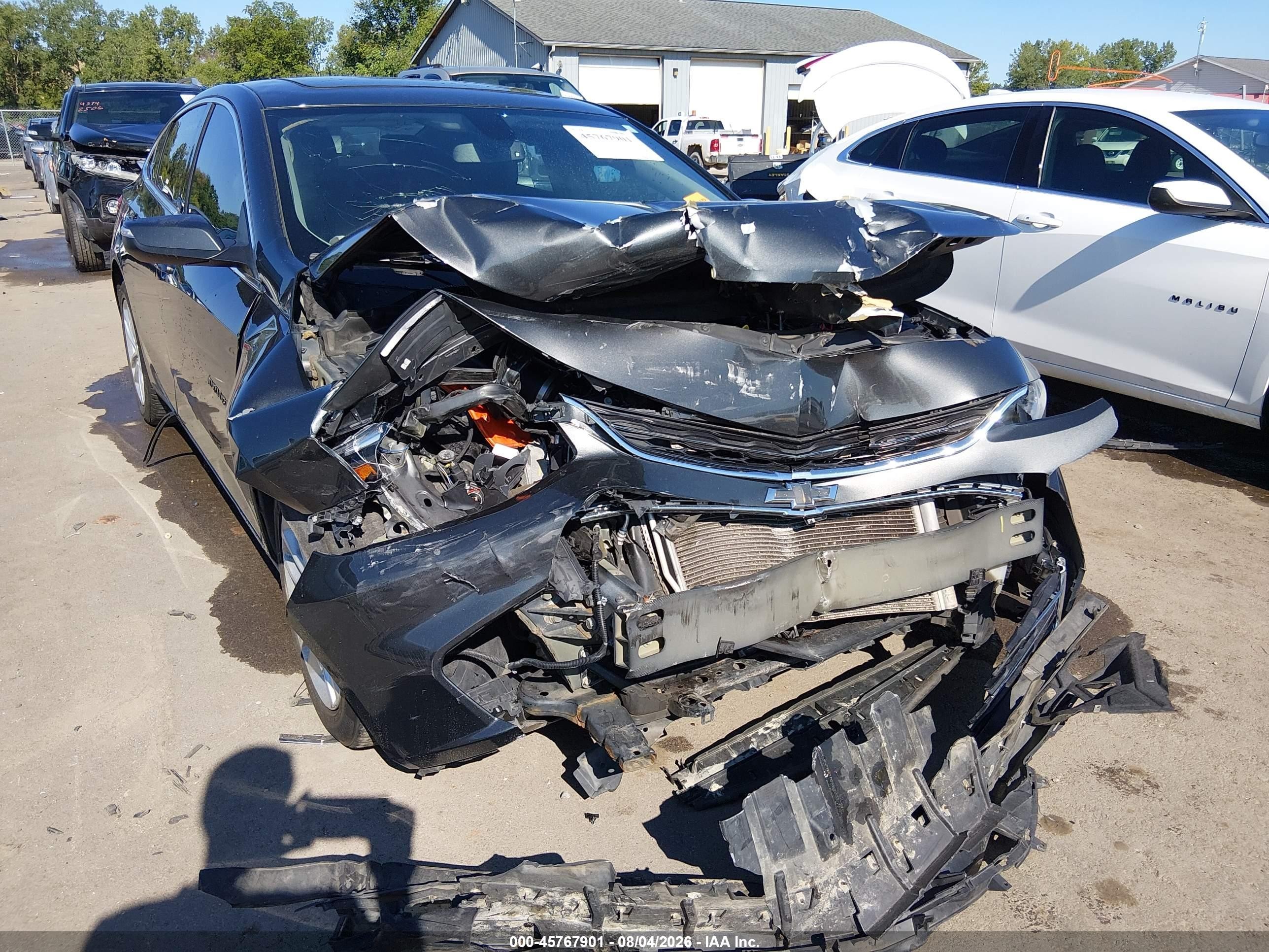2018 Chevrolet Malibu Lt Gray vin: 1G1ZD5ST6JF153098