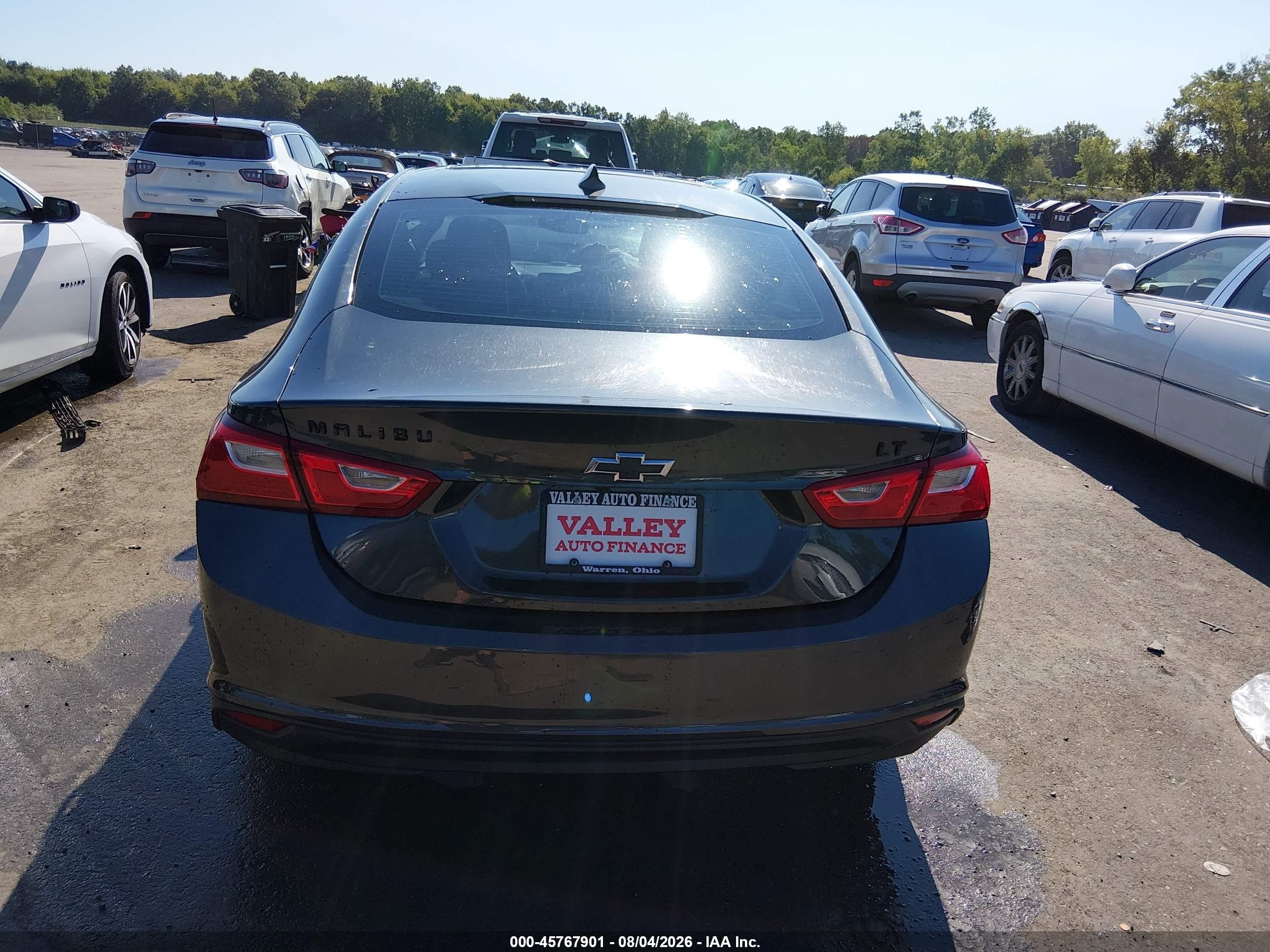 2018 Chevrolet Malibu Lt Gray vin: 1G1ZD5ST6JF153098