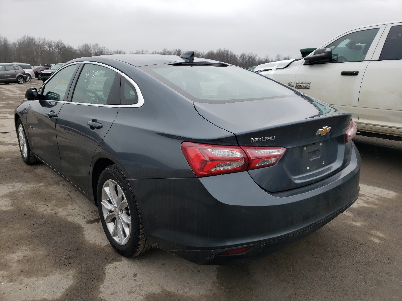 2019 Chevrolet Malibu Lt Gray vin: 1G1ZD5ST6KF183672