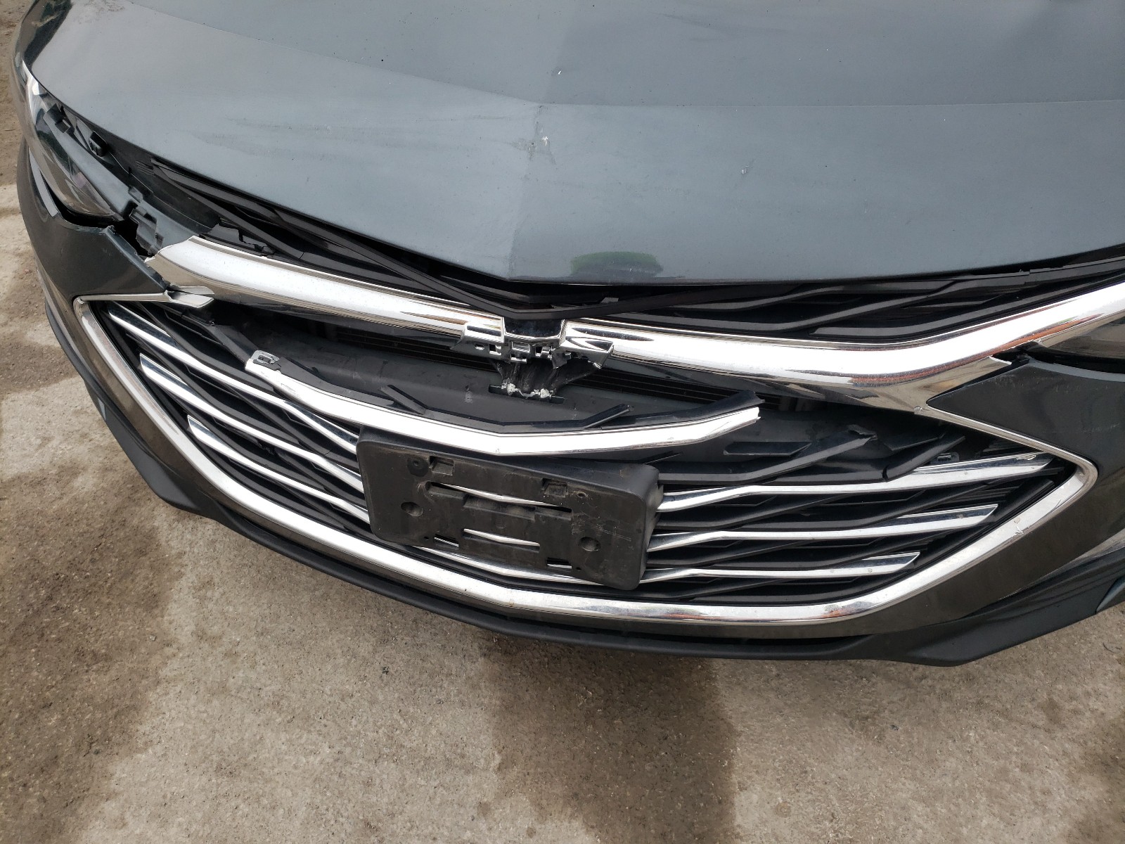 2019 Chevrolet Malibu Lt Gray vin: 1G1ZD5ST6KF183672