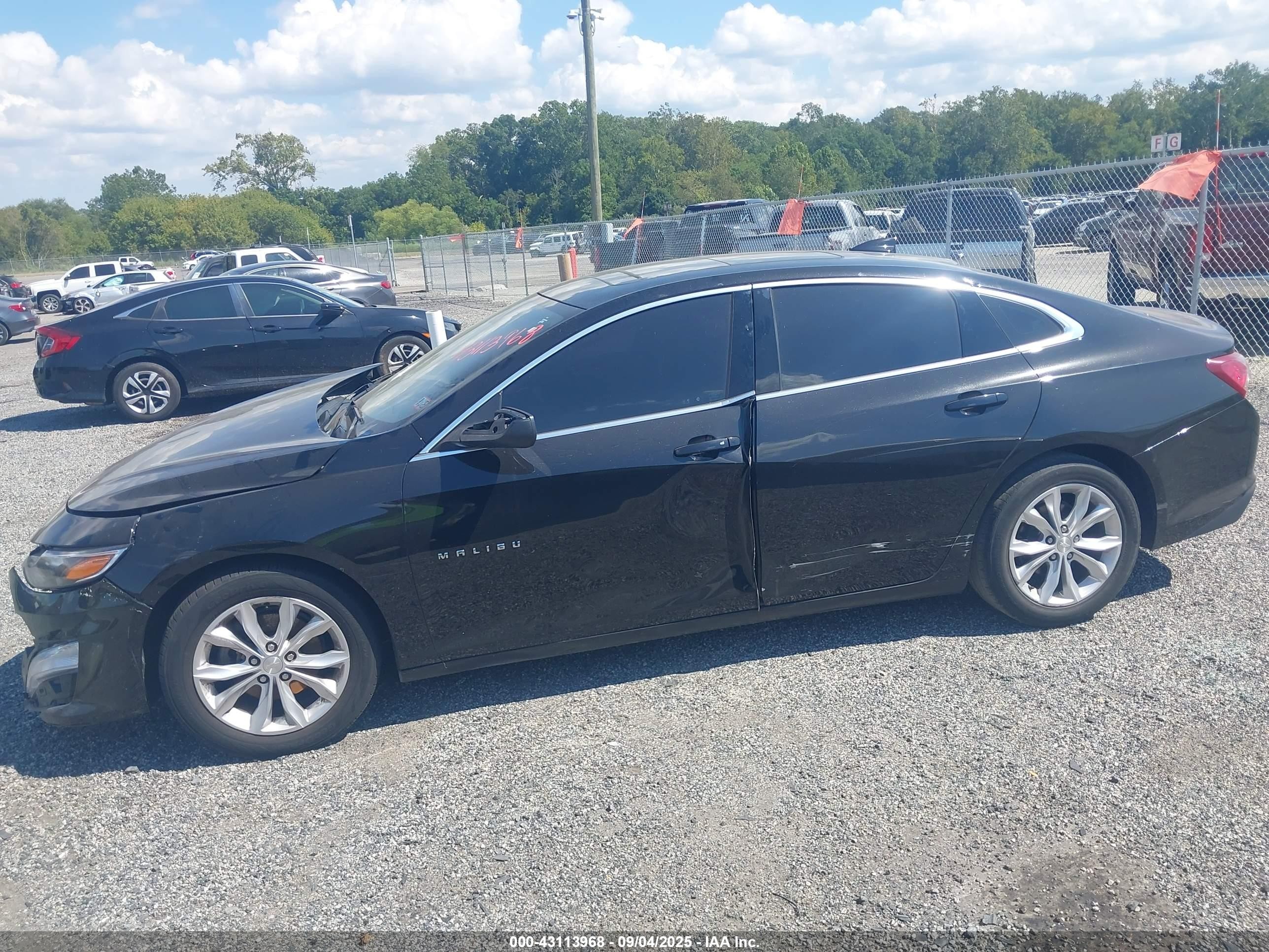 2019 Chevrolet Malibu Lt Black vin: 1G1ZD5ST6KF221692