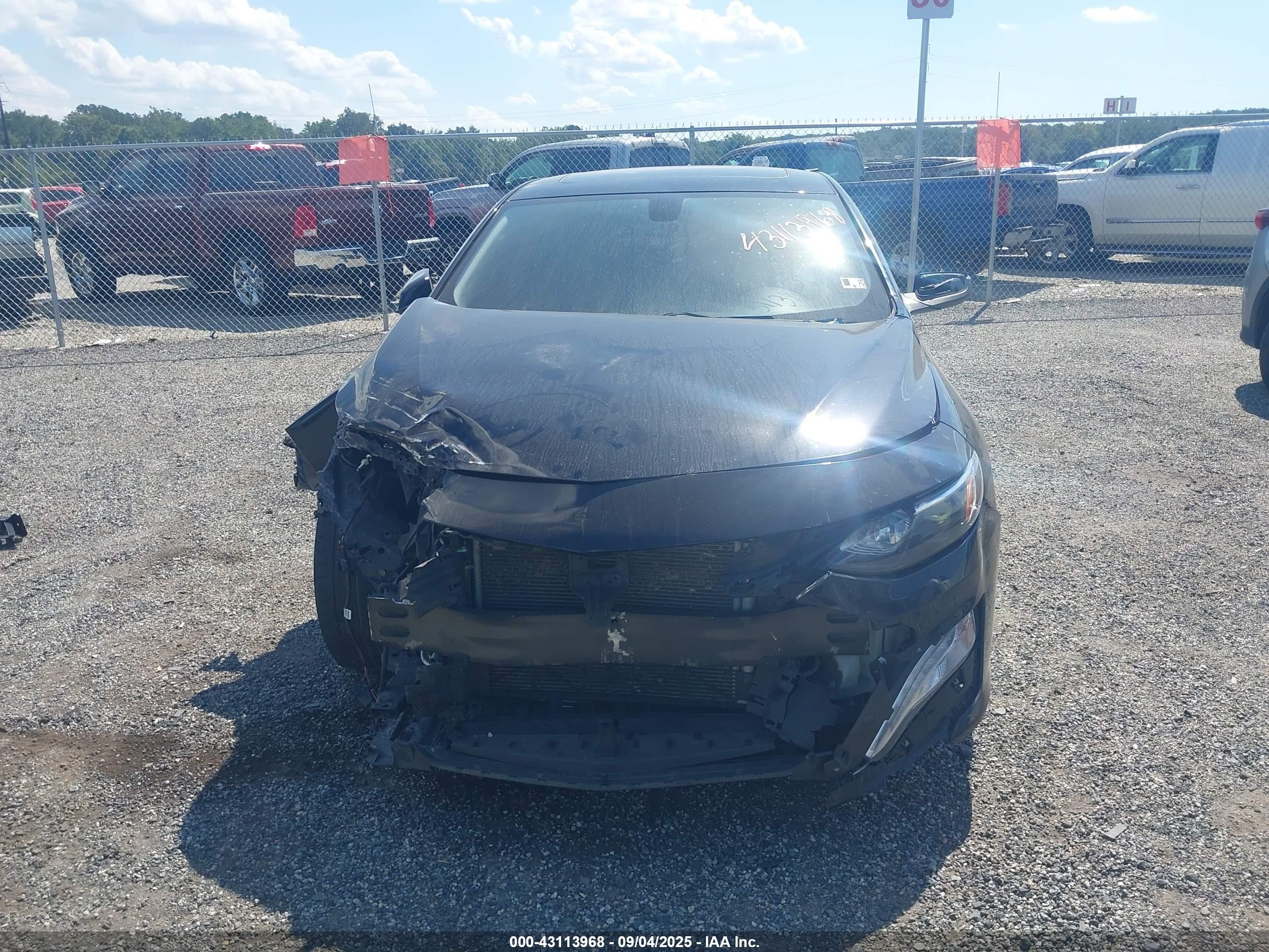 2019 Chevrolet Malibu Lt Black vin: 1G1ZD5ST6KF221692
