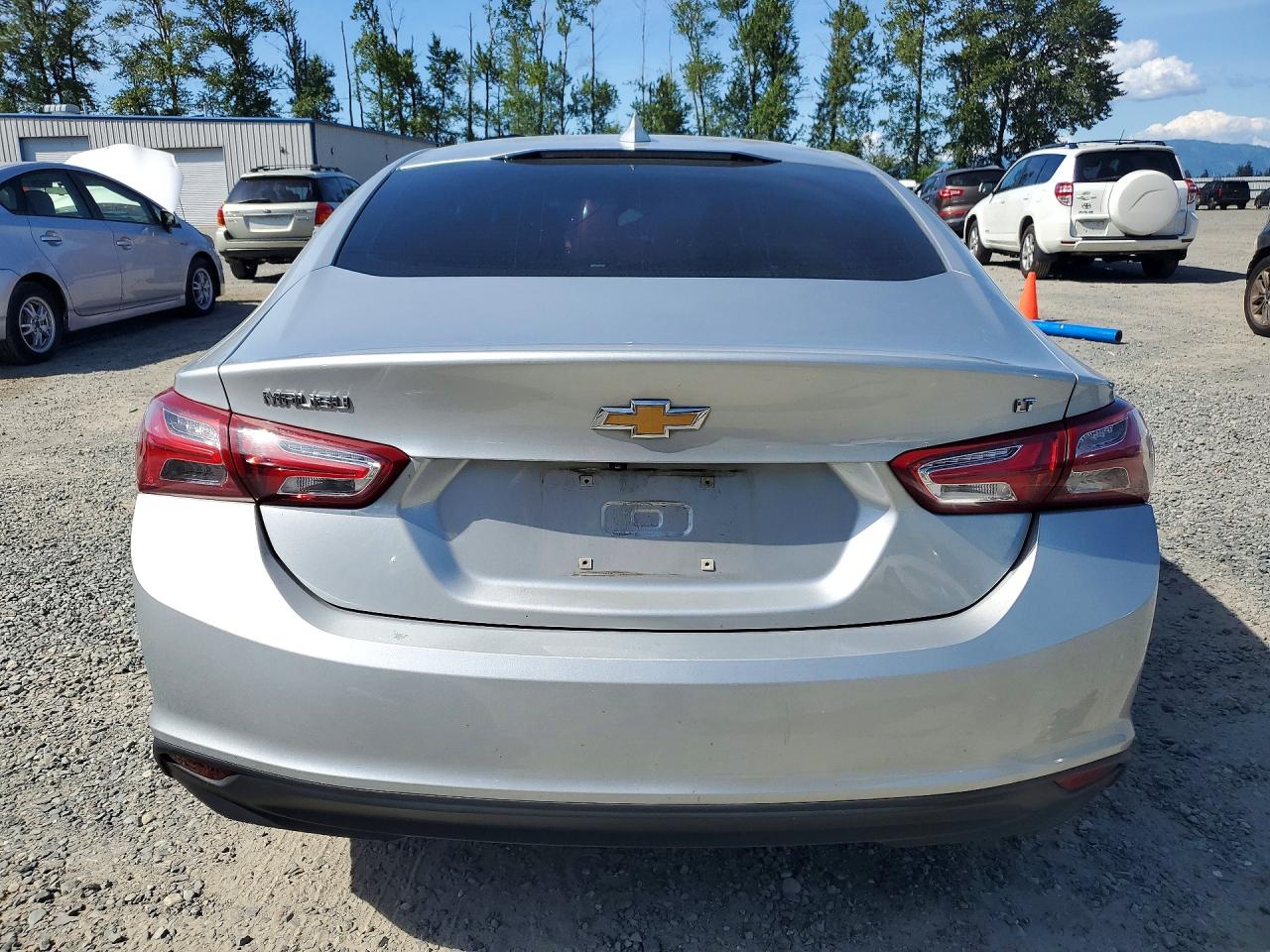 2020 Chevrolet Malibu Lt Silver vin: 1G1ZD5ST6LF031313