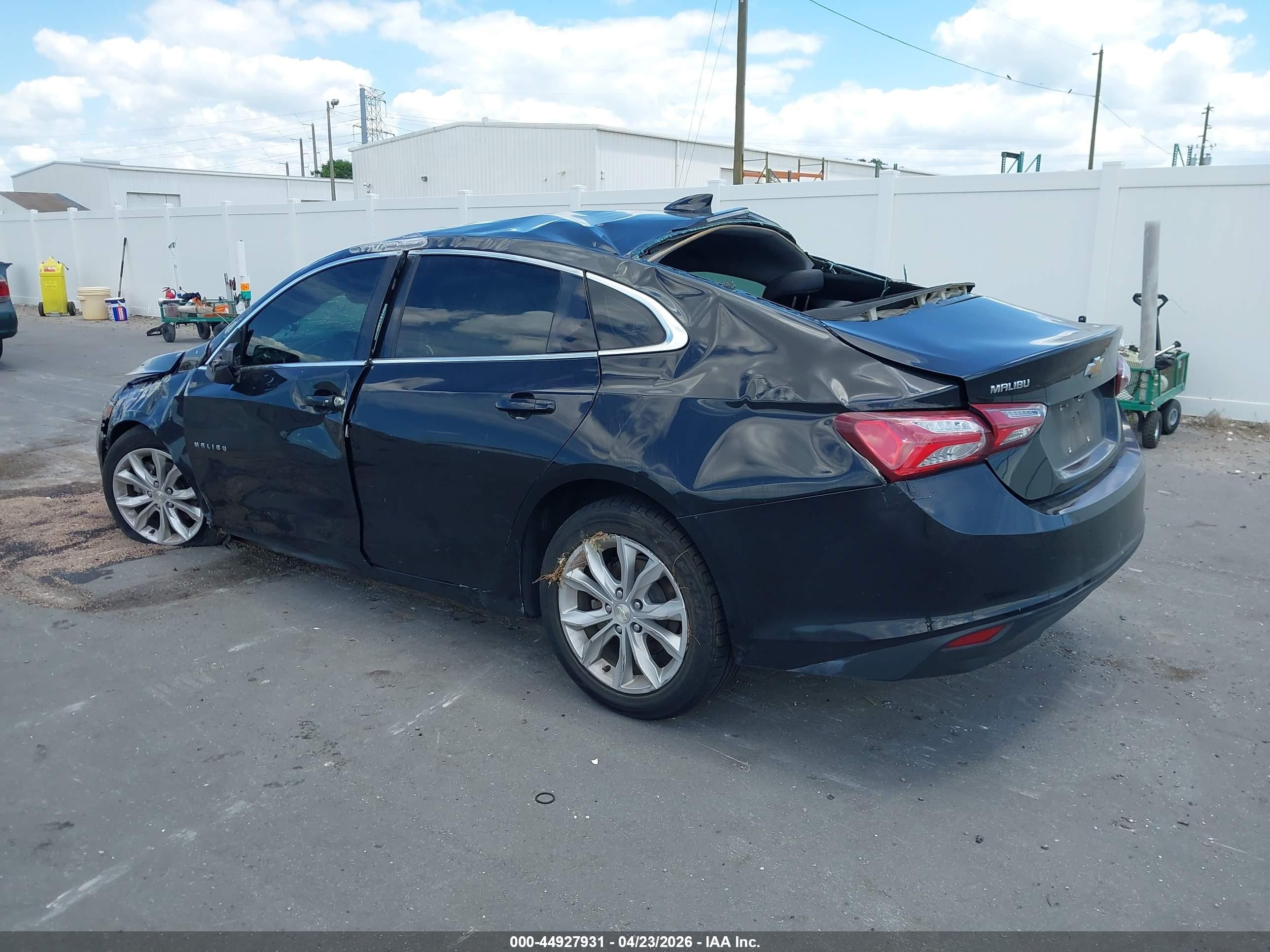 2020 Chevrolet Malibu Fwd Lt Черный vin: 1G1ZD5ST6LF093620