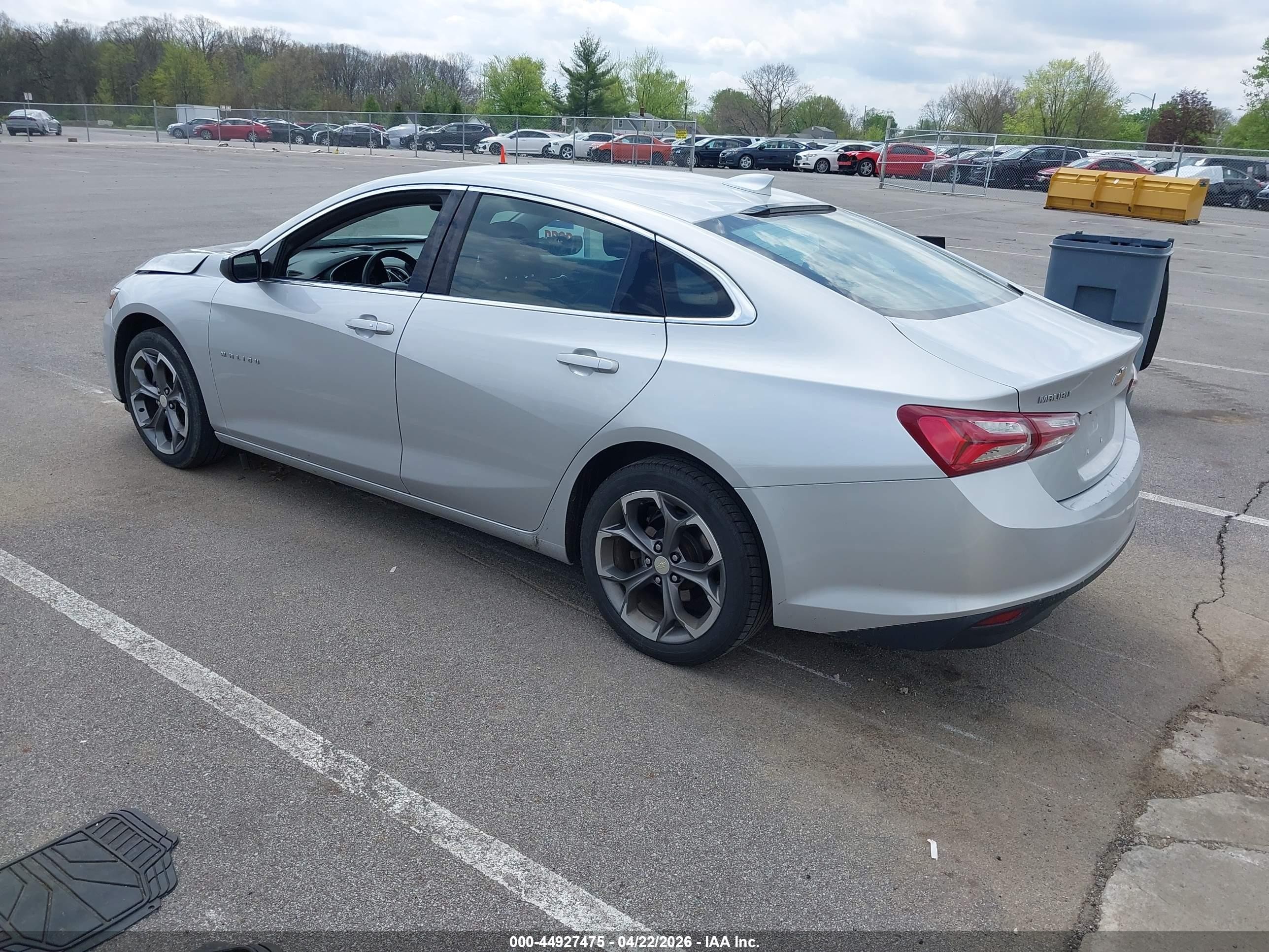 2020 Chevrolet Malibu Fwd Lt Silver vin: 1G1ZD5ST6LF097053
