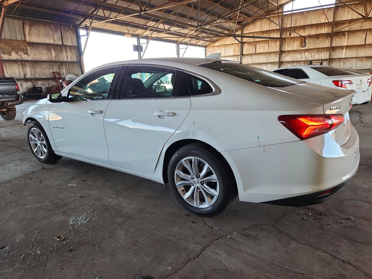2020 Chevrolet Malibu Lt White vin: 1G1ZD5ST6LF101246