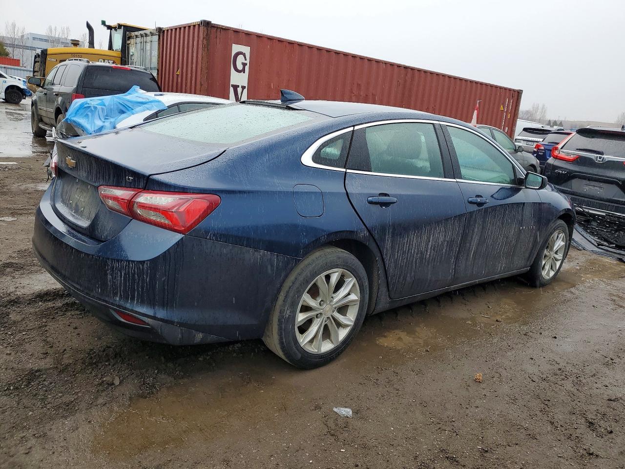 2021 Chevrolet Malibu Lt Blue vin: 1G1ZD5ST6MF076883