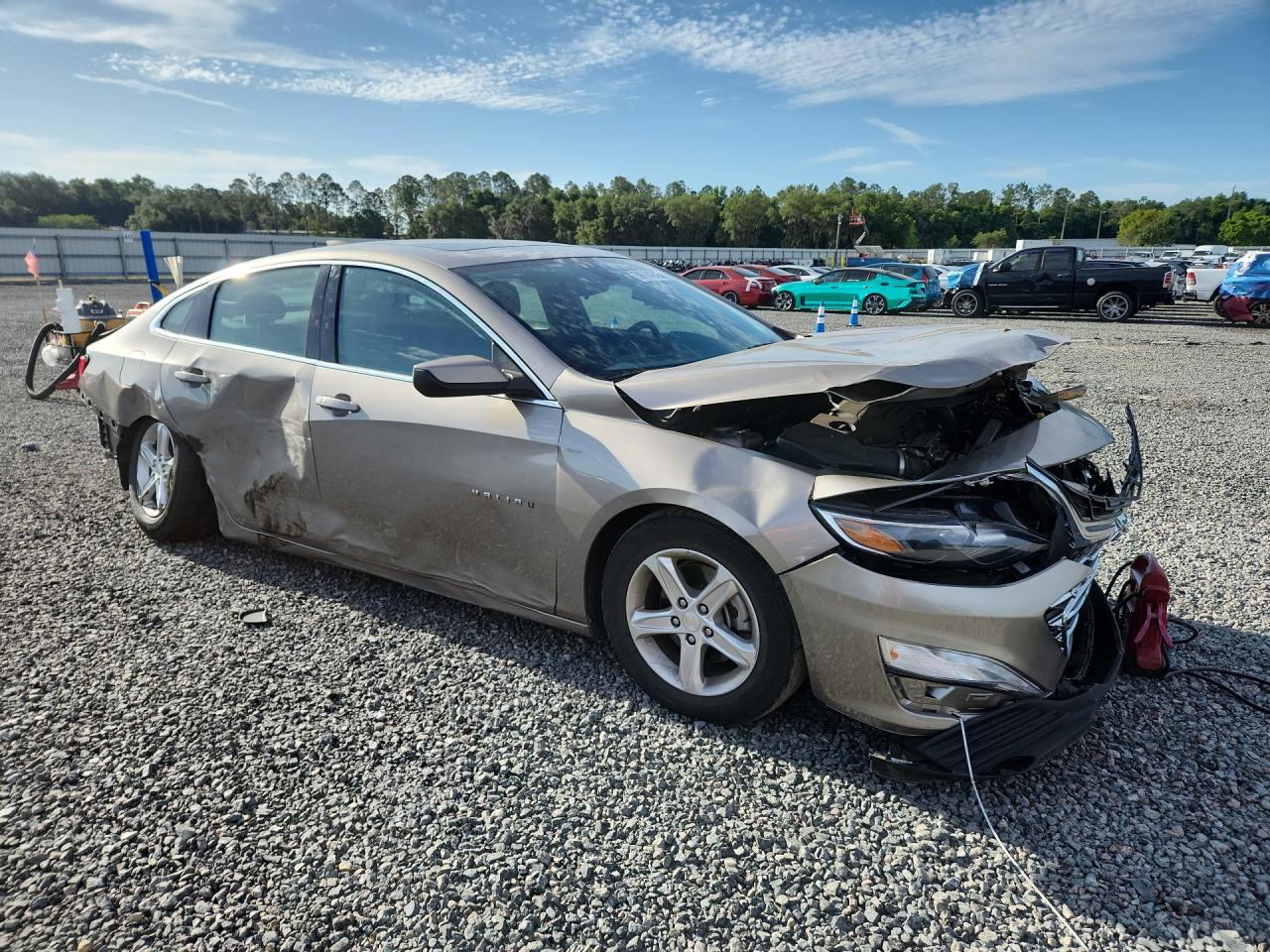2022 Chevrolet Malibu Lt Золотой vin: 1G1ZD5ST6NF135089