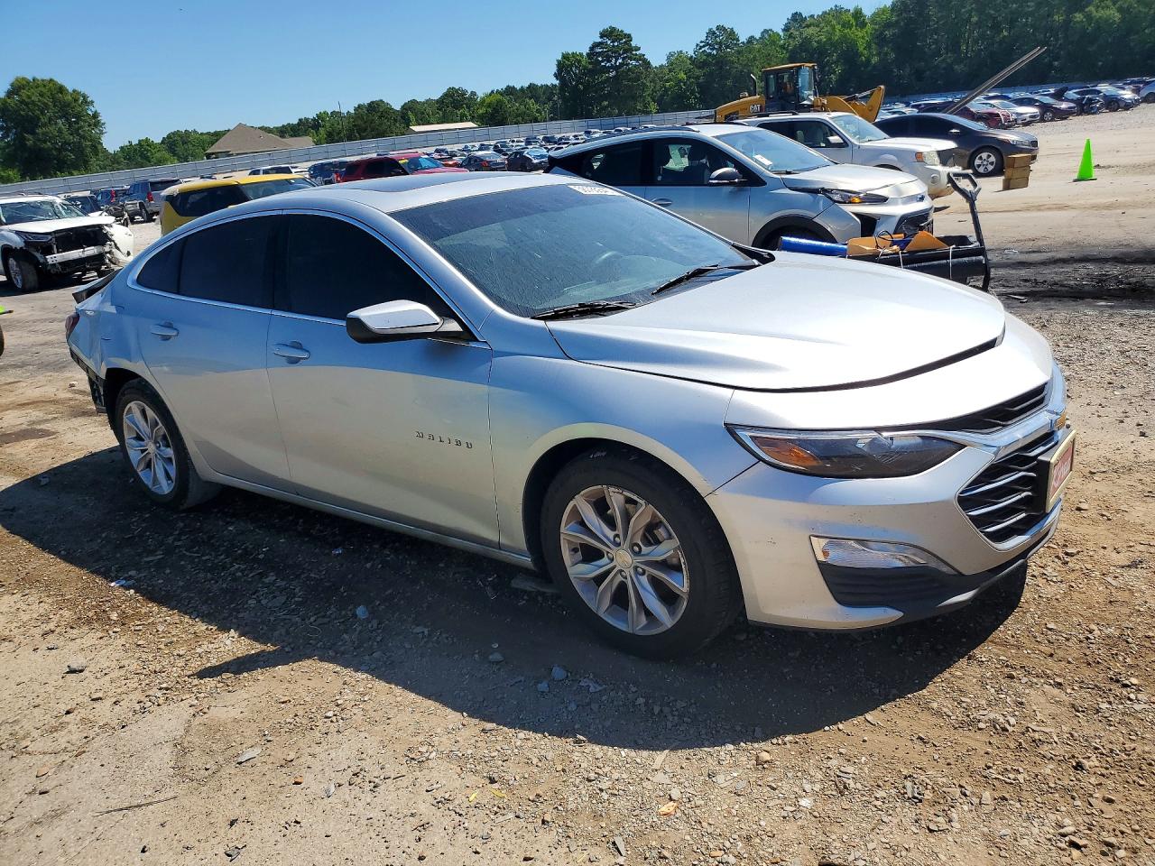 2022 Chevrolet Malibu Lt Silver vin: 1G1ZD5ST6NF148876