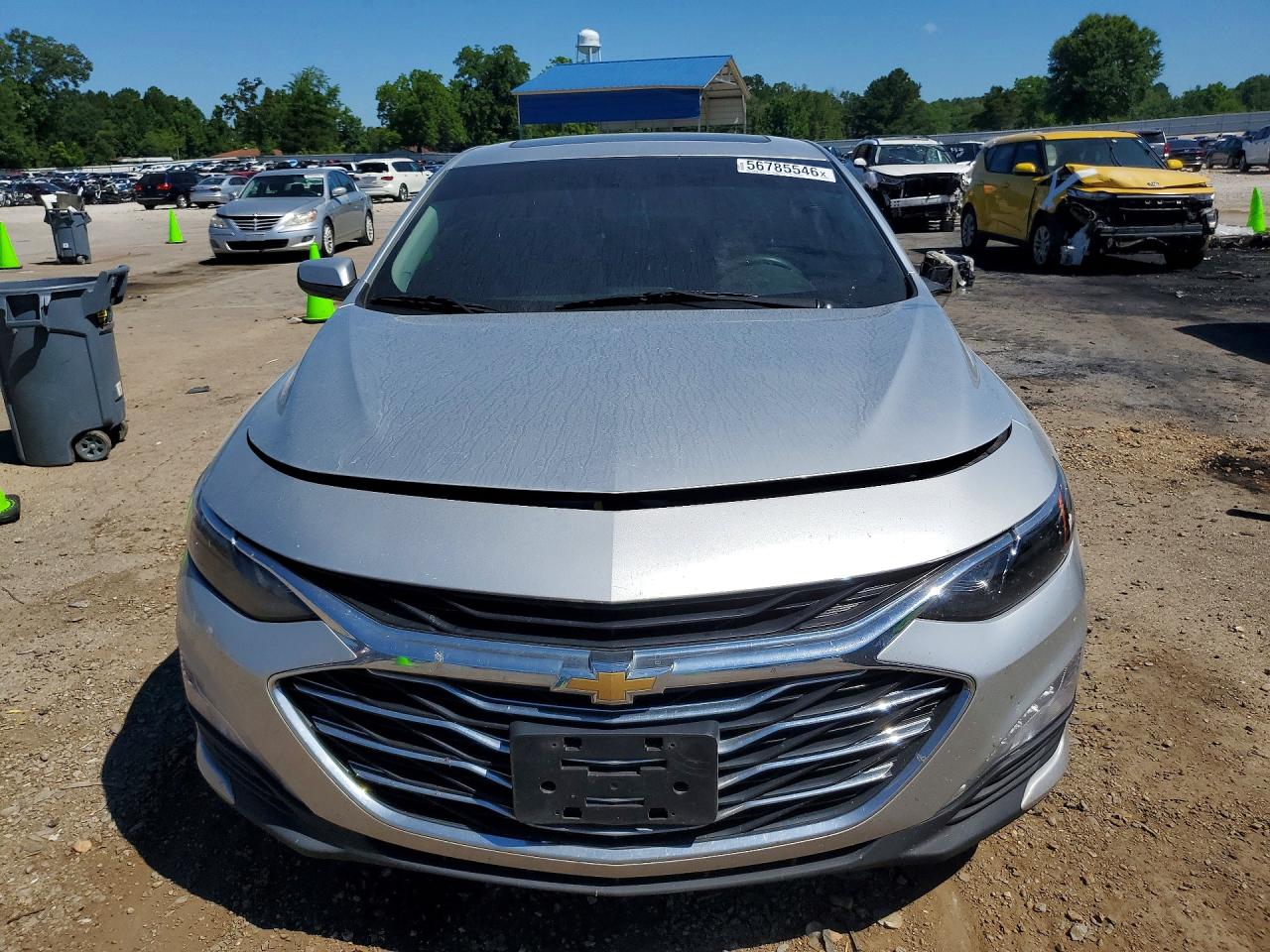 2022 Chevrolet Malibu Lt Silver vin: 1G1ZD5ST6NF148876