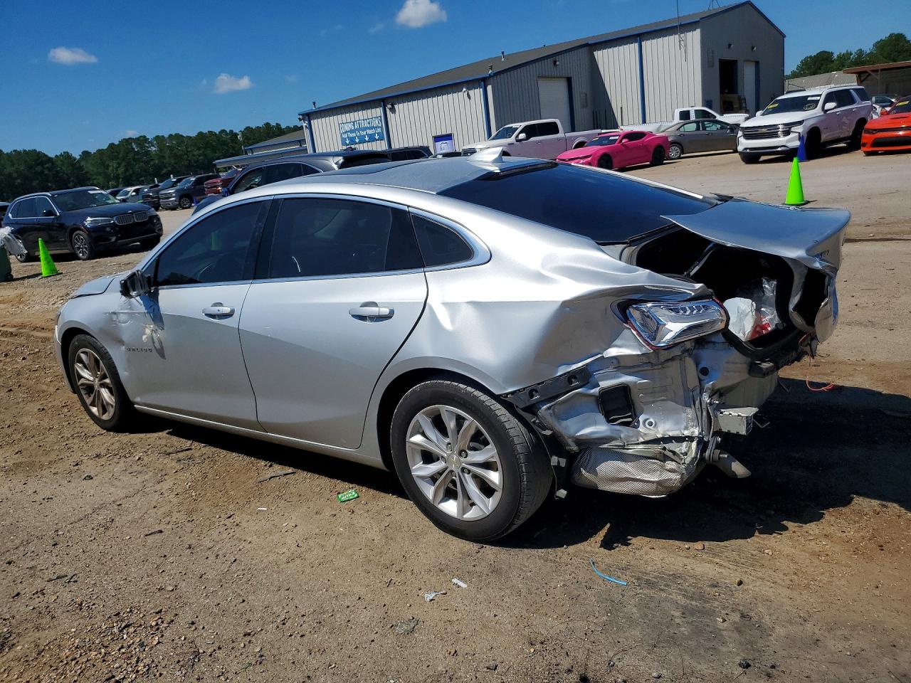 2022 Chevrolet Malibu Lt Silver vin: 1G1ZD5ST6NF148876