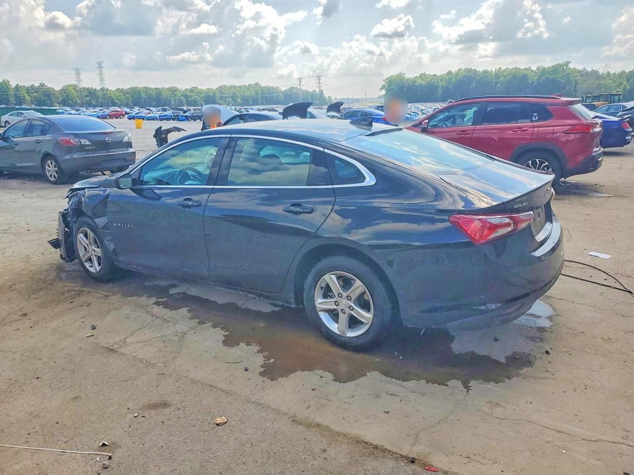 2022 Chevrolet Malibu Lt Black vin: 1G1ZD5ST6NF156265