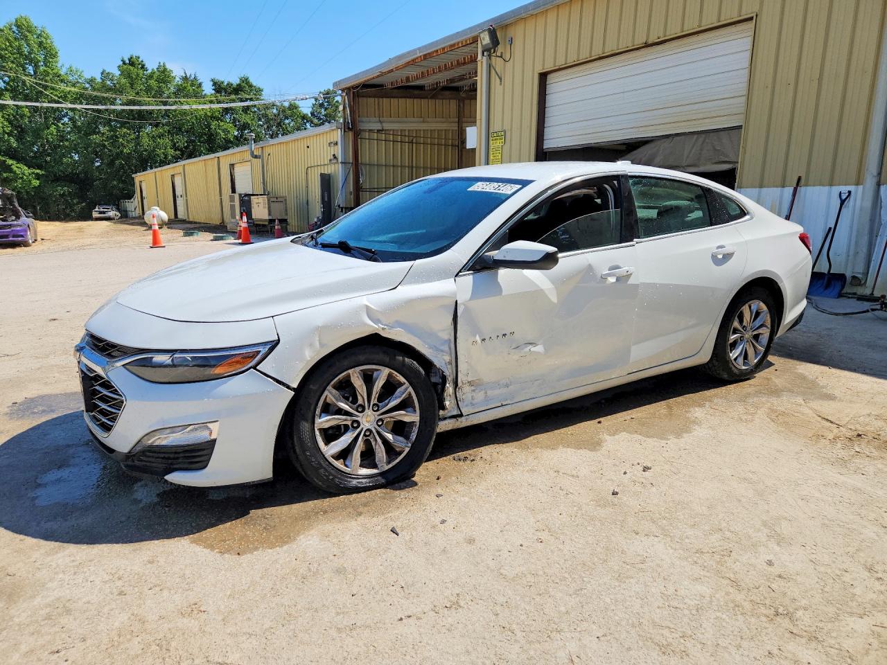 2022 Chevrolet Malibu Lt White vin: 1G1ZD5ST6NF181473
