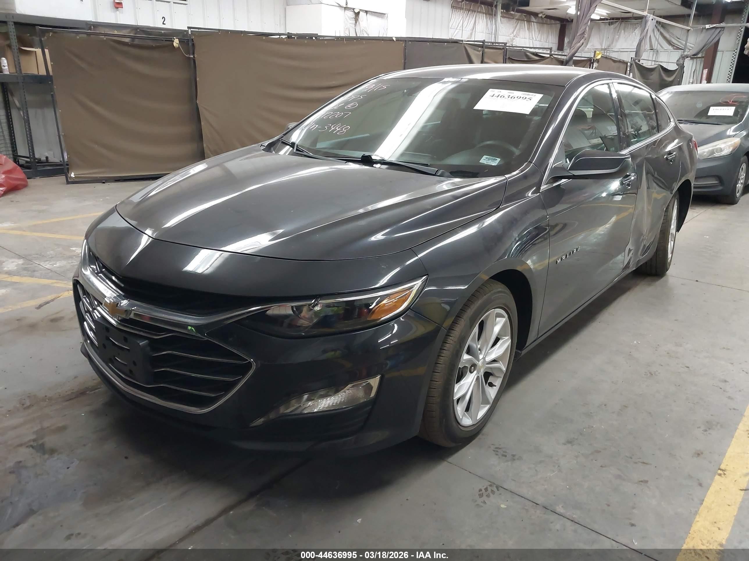 2023 Chevrolet Malibu Fwd 1lt Черный vin: 1G1ZD5ST6PF223448