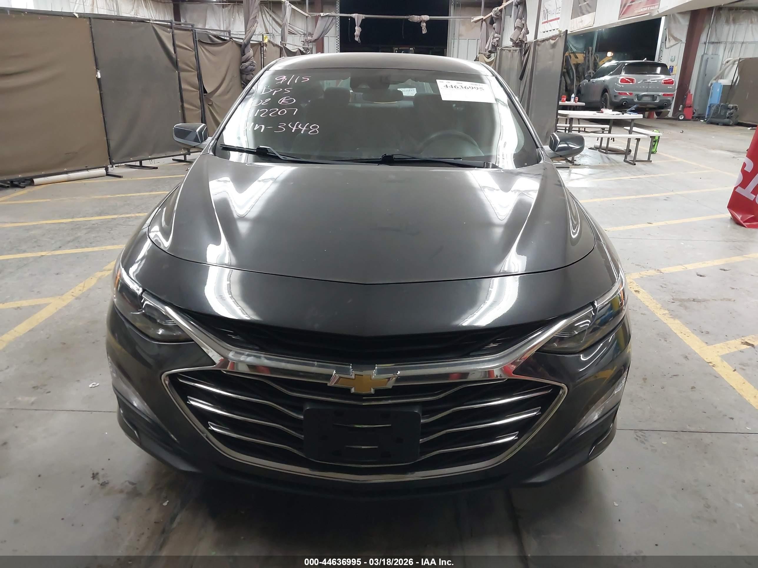 2023 Chevrolet Malibu Fwd 1lt Черный vin: 1G1ZD5ST6PF223448