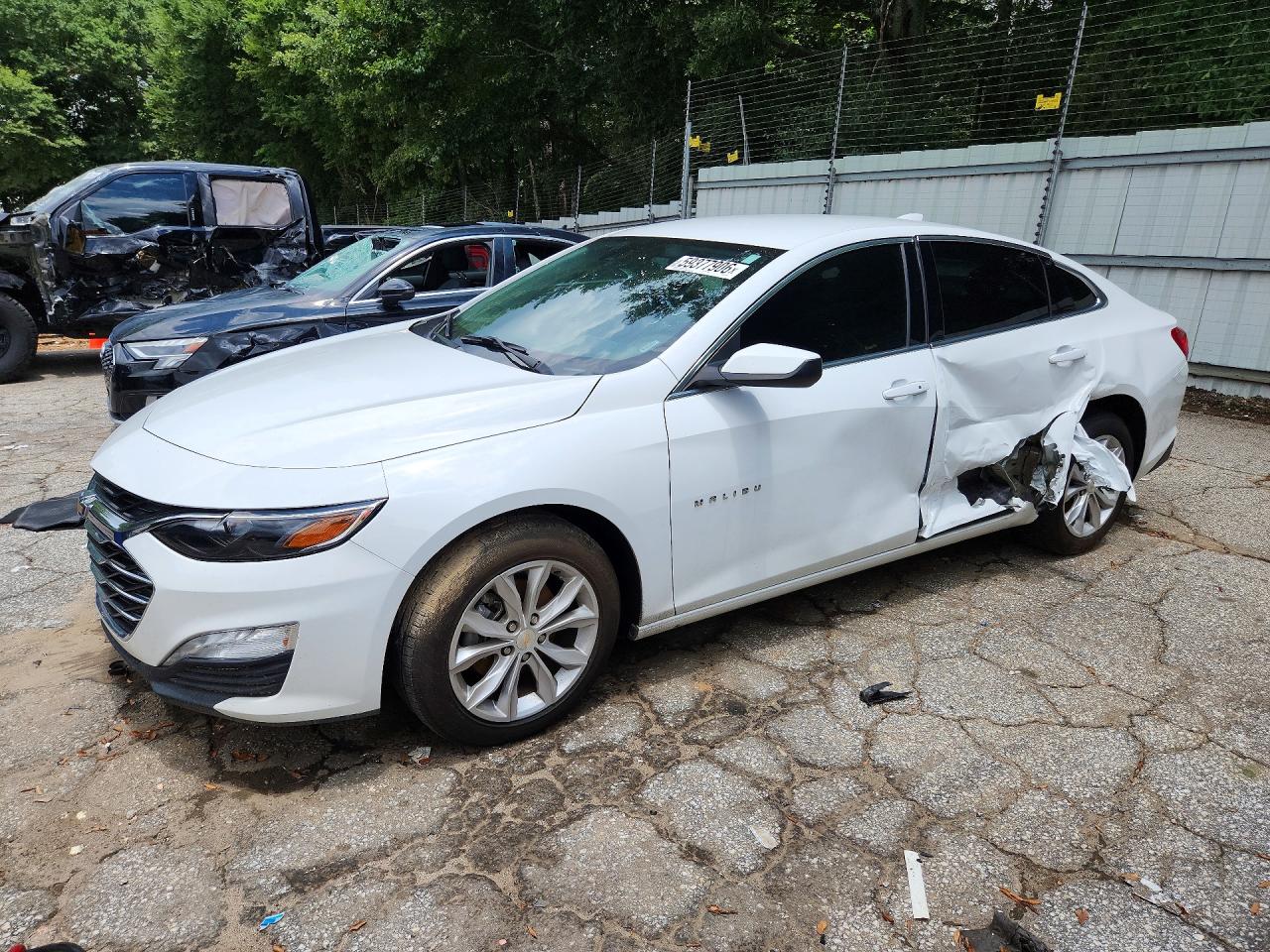 2023 Chevrolet Malibu Lt White vin: 1G1ZD5ST6PF231310