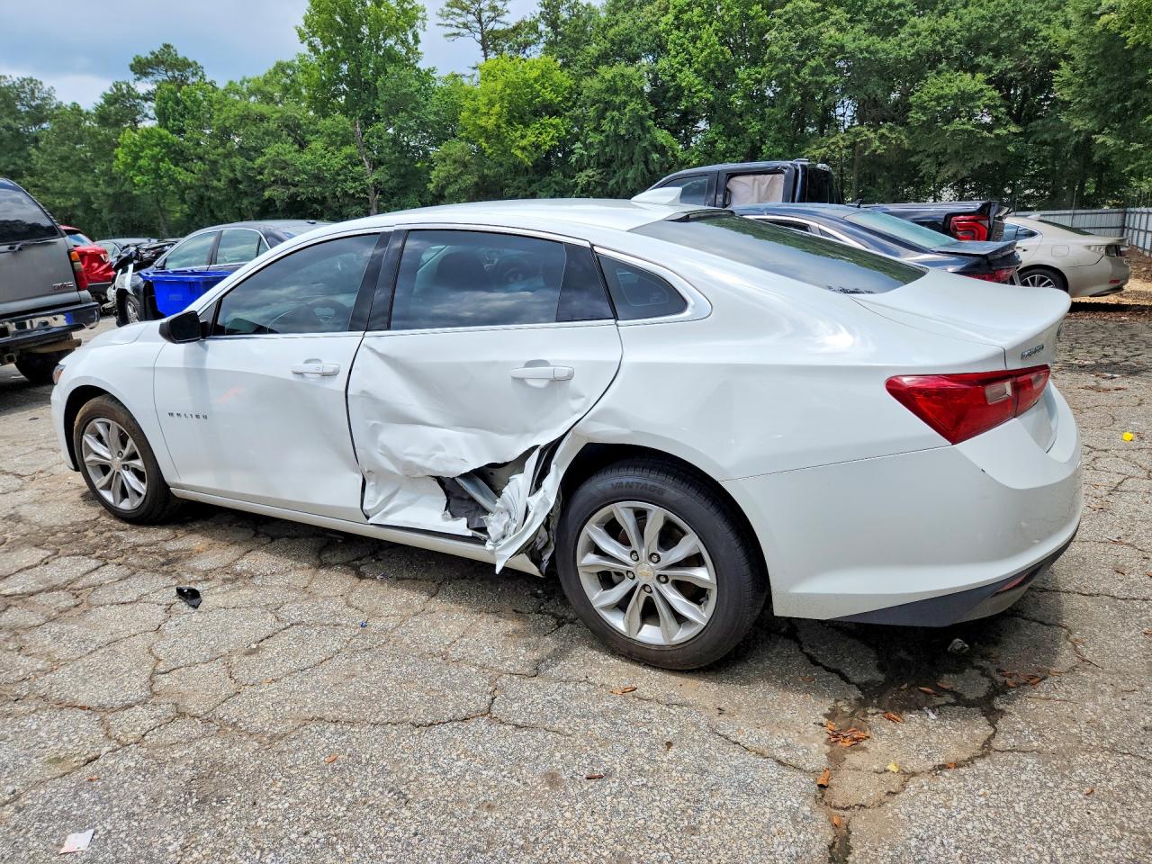 2023 Chevrolet Malibu Lt White vin: 1G1ZD5ST6PF231310