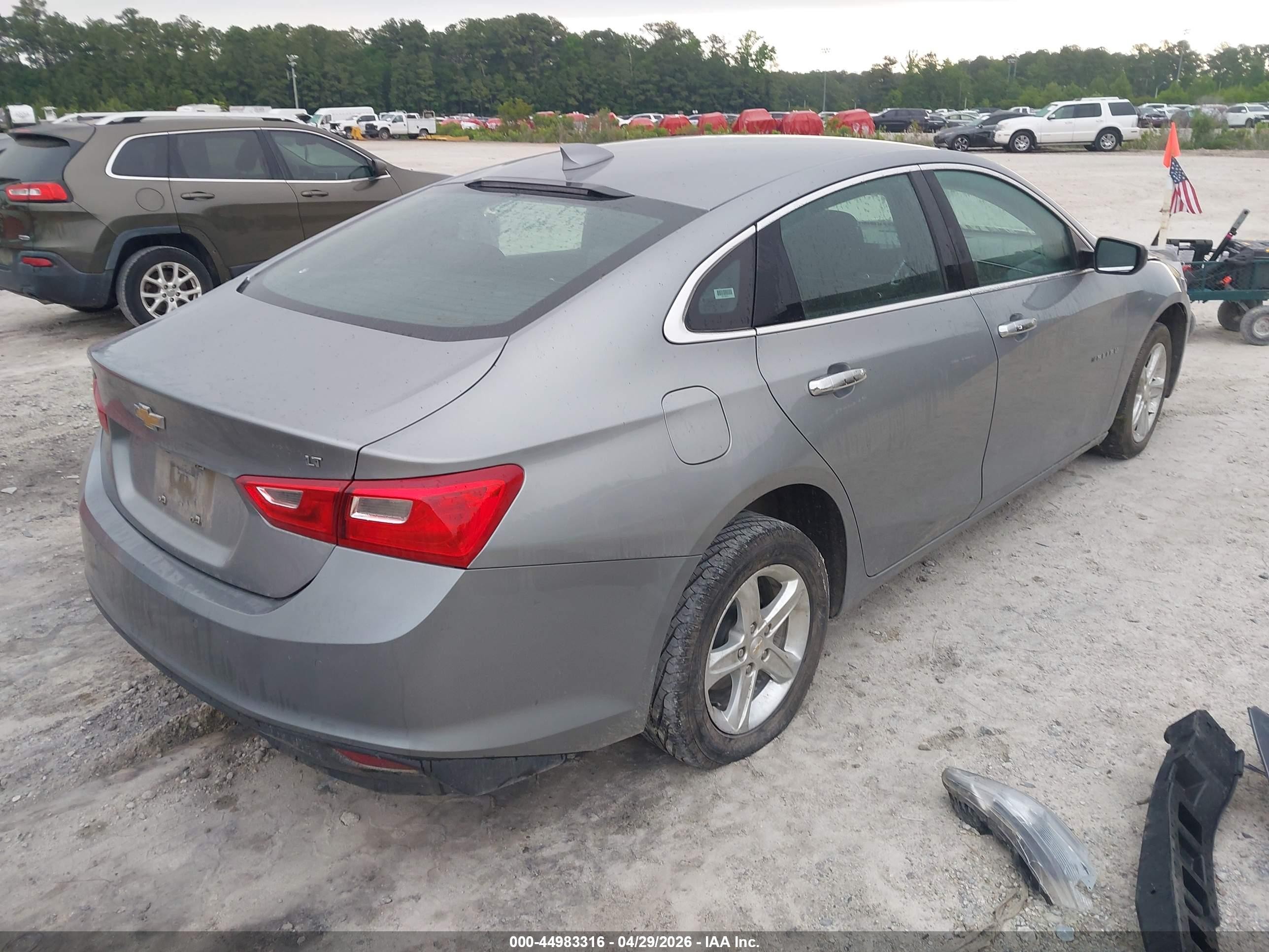 2024 Chevrolet Malibu Fwd 1lt Серебряный vin: 1G1ZD5ST6RF119318