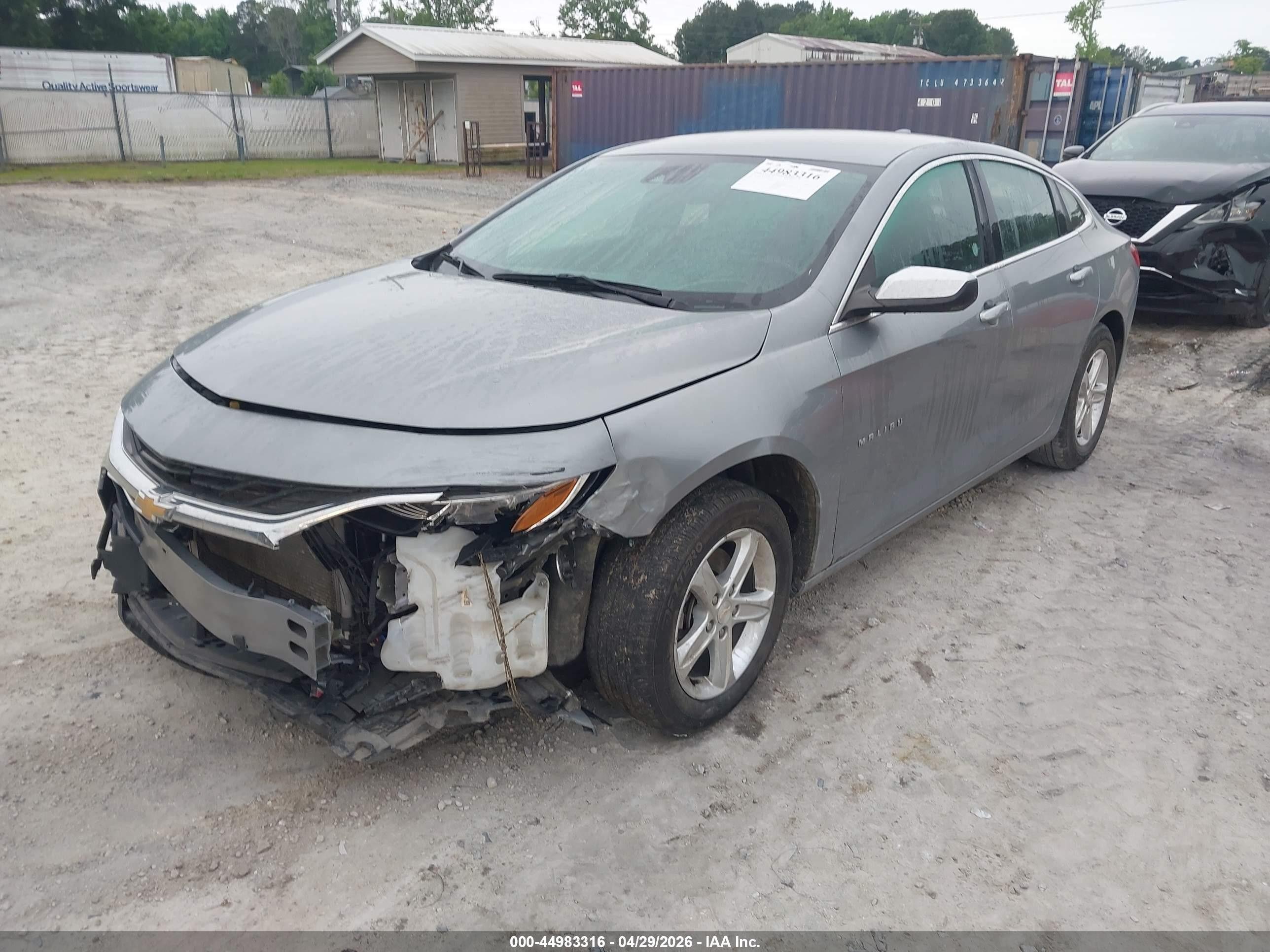 2024 Chevrolet Malibu Fwd 1lt Серебряный vin: 1G1ZD5ST6RF119318