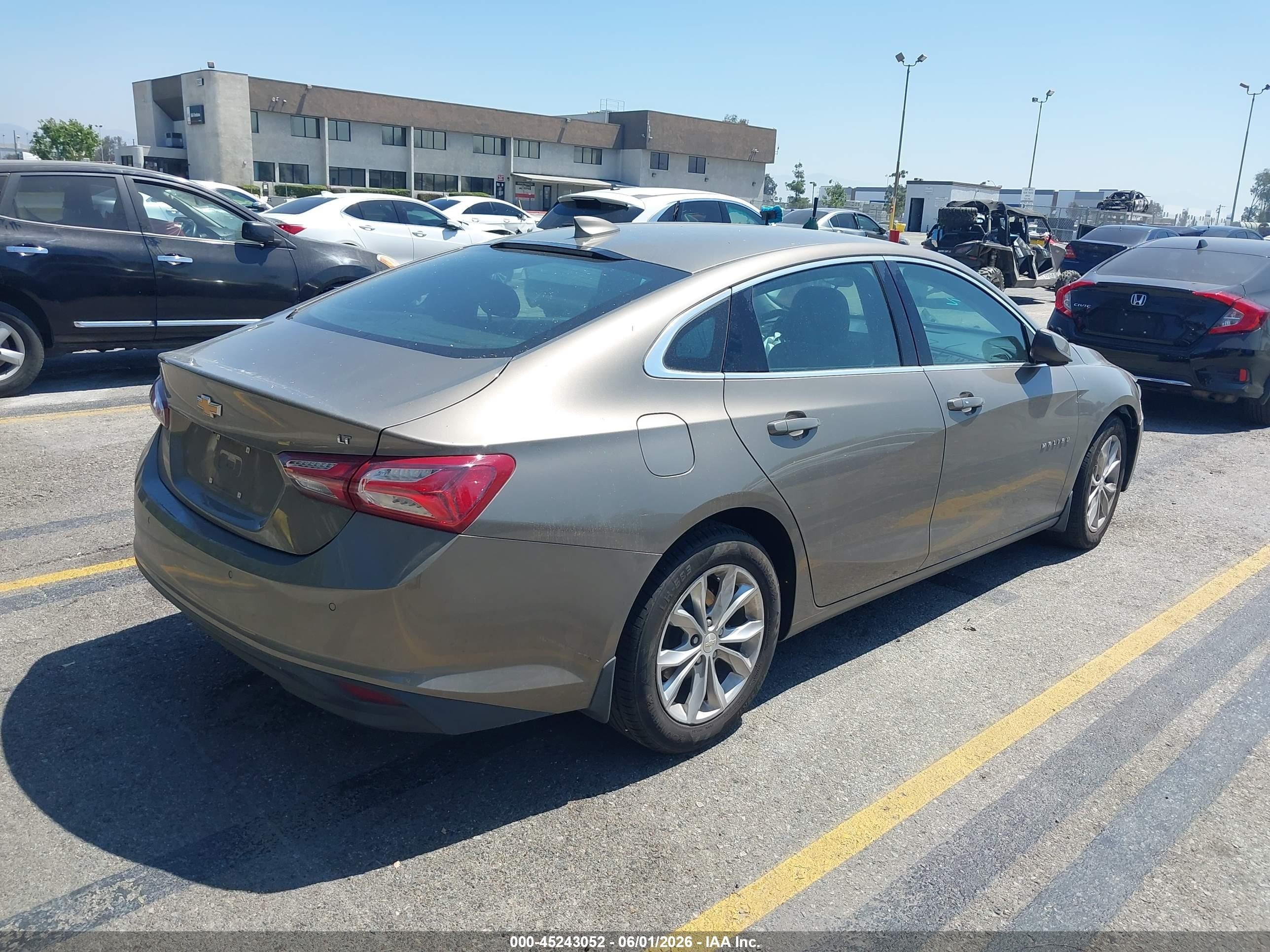 2020 Chevrolet Malibu Fwd Lt Green vin: 1G1ZD5ST7LF024273