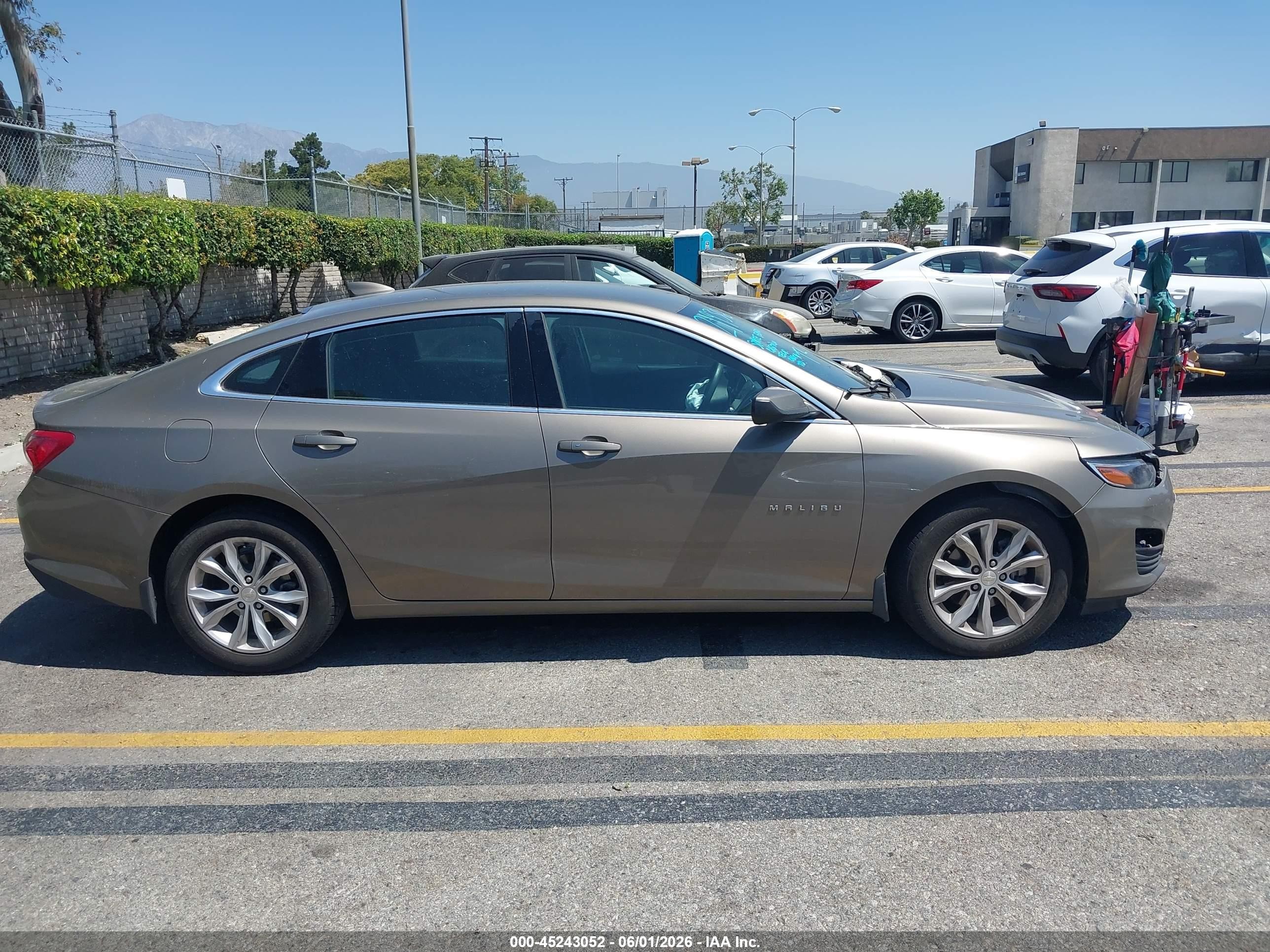 2020 Chevrolet Malibu Fwd Lt Green vin: 1G1ZD5ST7LF024273