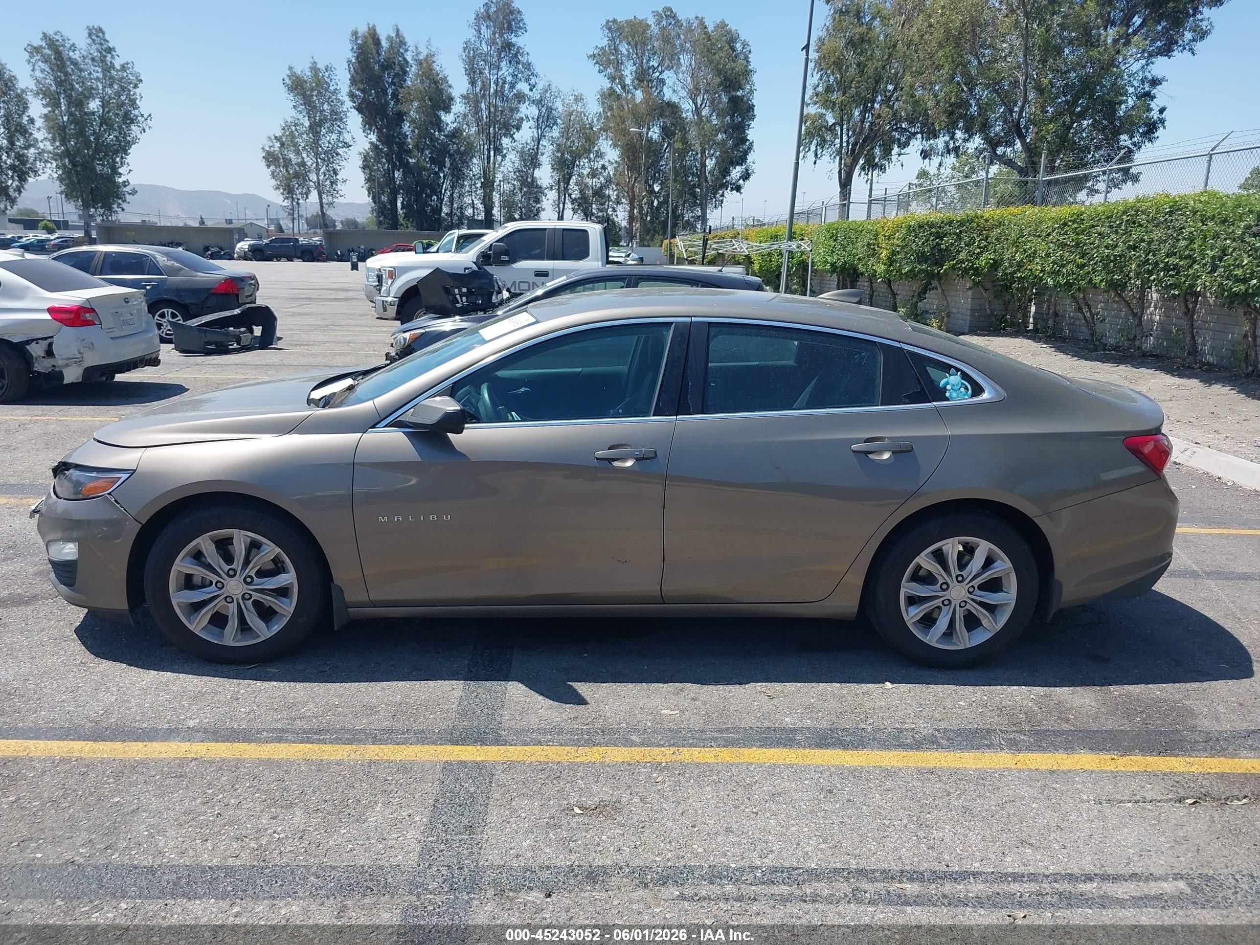 2020 Chevrolet Malibu Fwd Lt Green vin: 1G1ZD5ST7LF024273