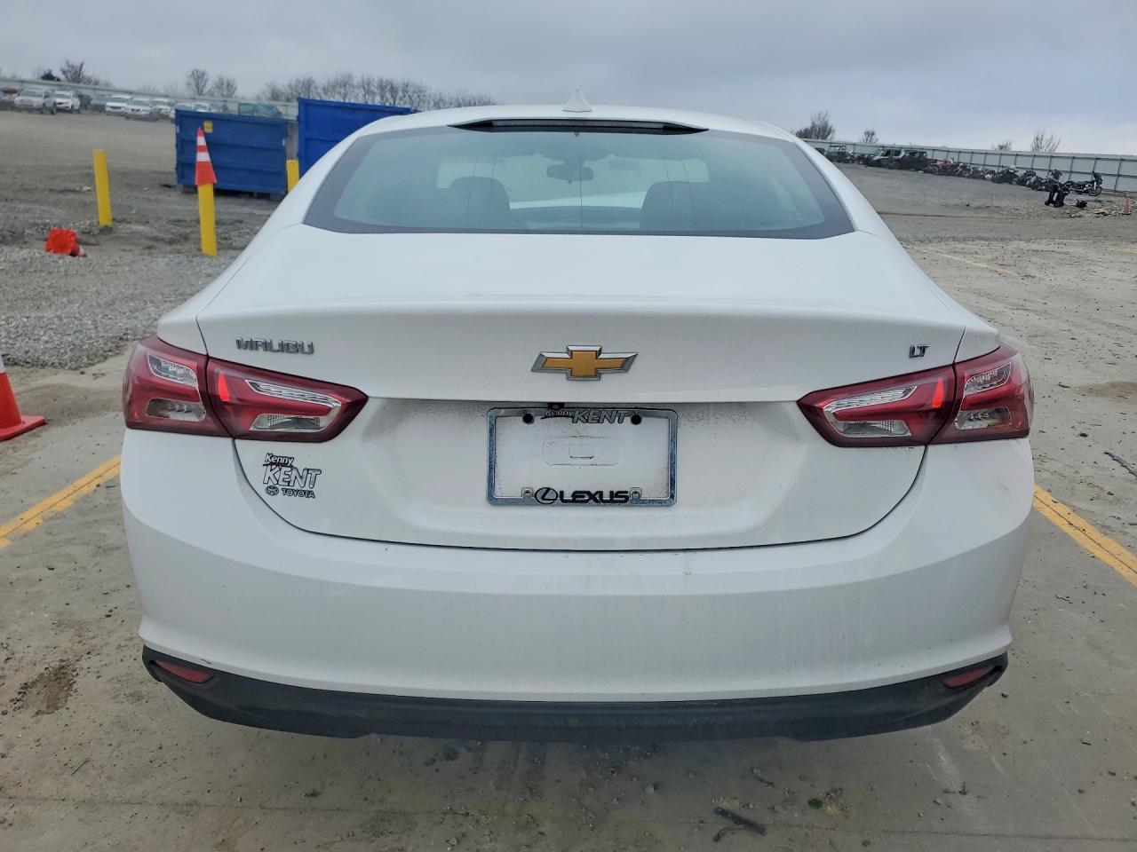 2020 Chevrolet Malibu Lt Белый vin: 1G1ZD5ST7LF071867