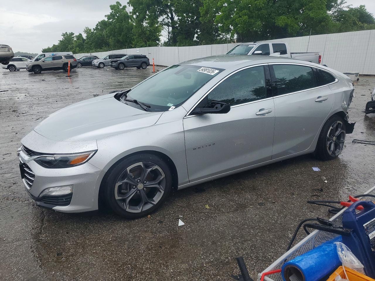 2021 Chevrolet Malibu Lt Серебряный vin: 1G1ZD5ST7MF019835