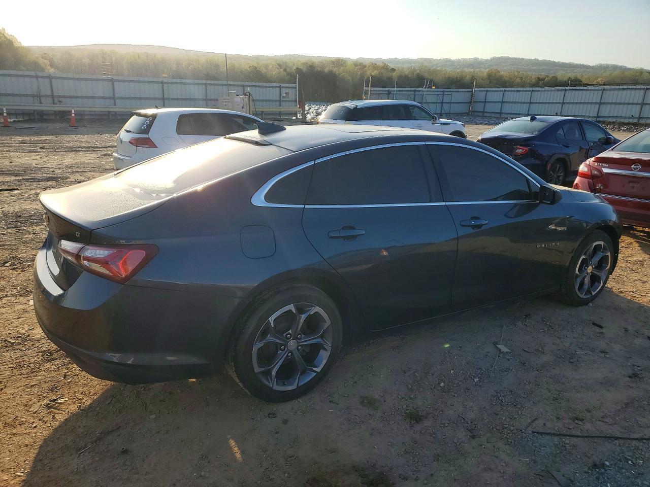 2021 Chevrolet Malibu Lt Gray vin: 1G1ZD5ST7MF052673