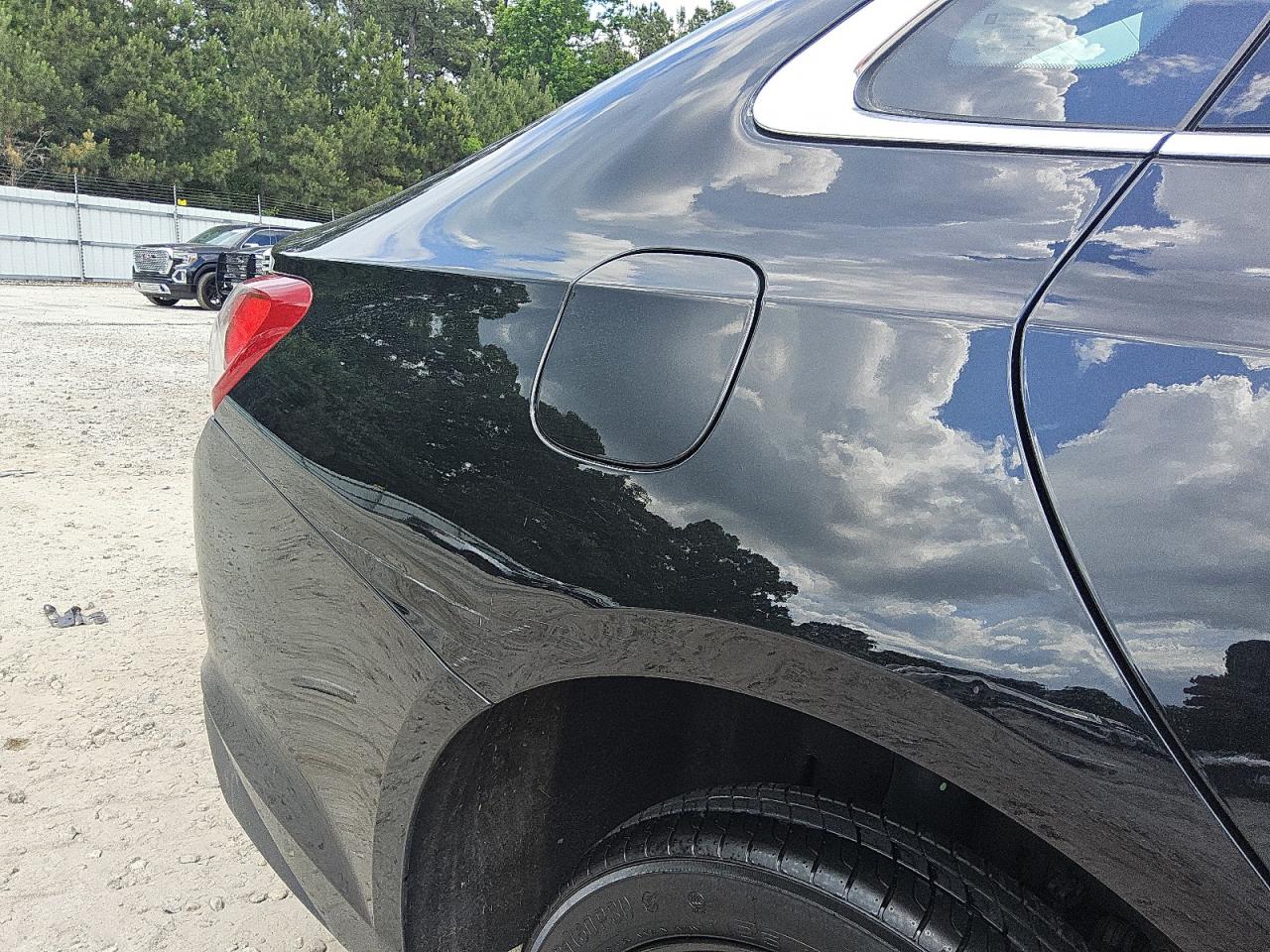 2022 Chevrolet Malibu Lt Black vin: 1G1ZD5ST7NF108984 Damage: Right Qtr Panel, Chipped, 3