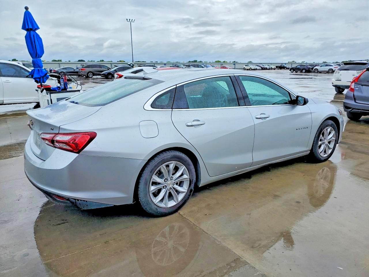 2022 Chevrolet Malibu Lt Silver vin: 1G1ZD5ST7NF127194