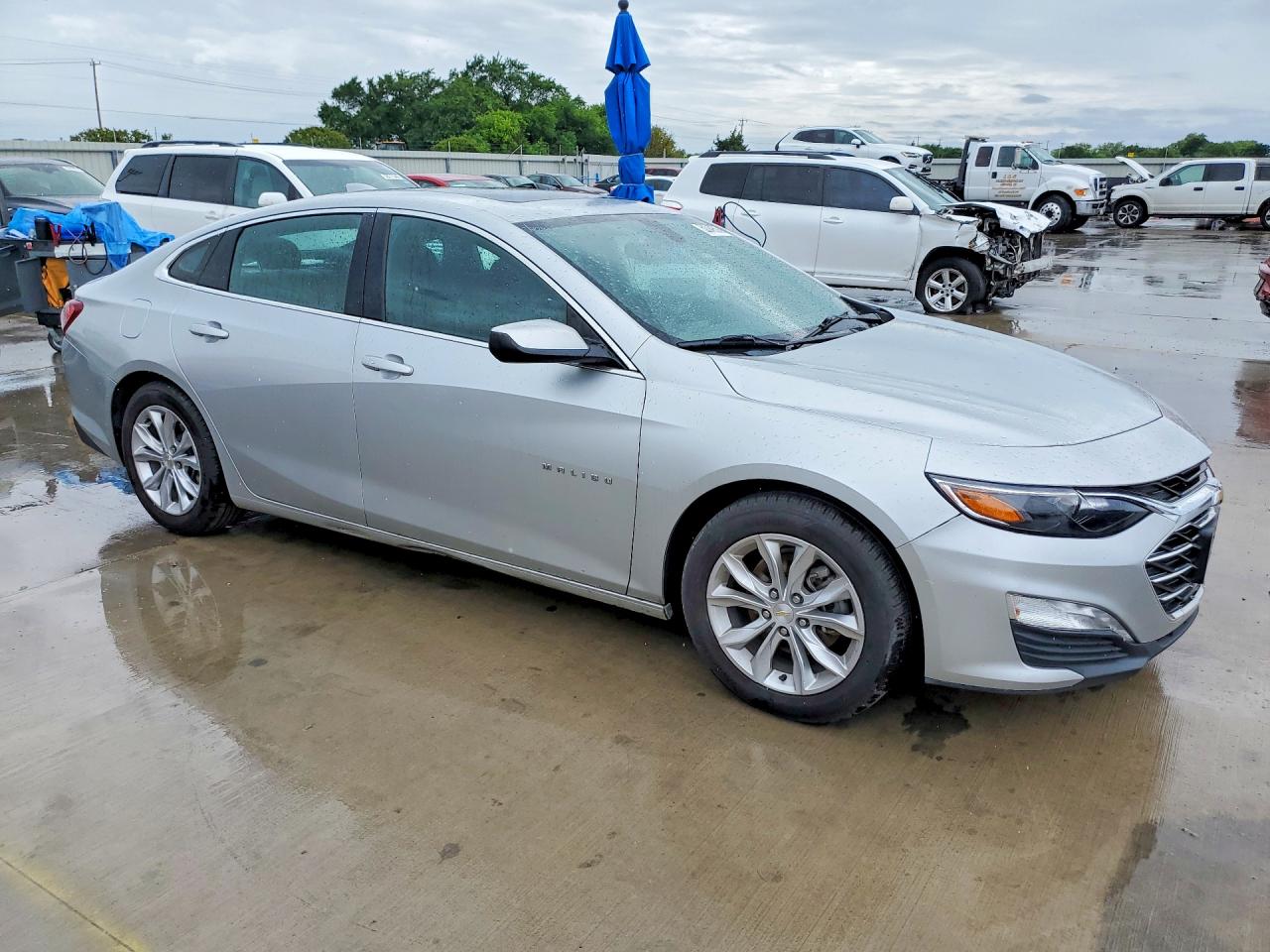 2022 Chevrolet Malibu Lt Silver vin: 1G1ZD5ST7NF127194