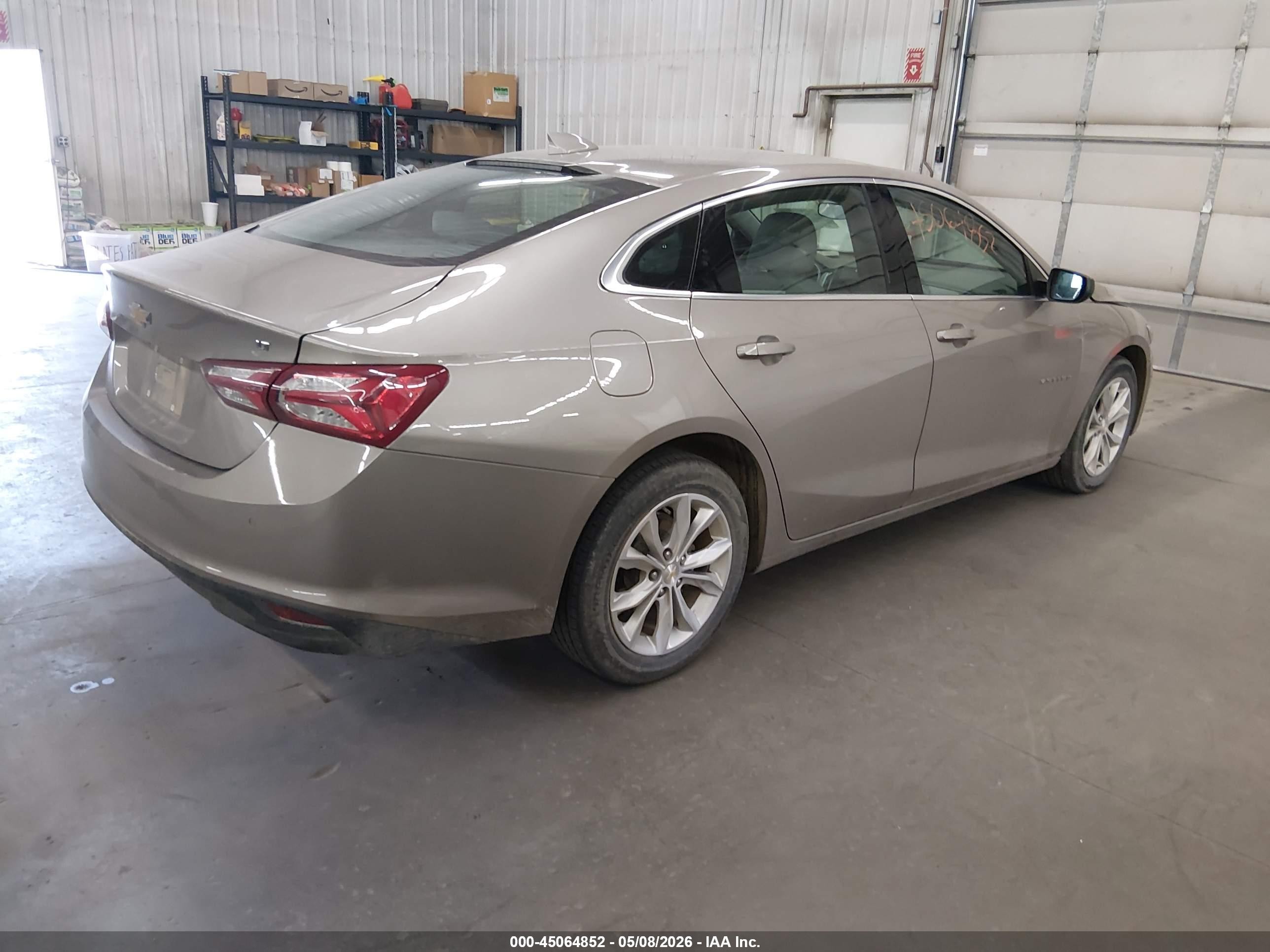 2022 Chevrolet Malibu Fwd Lt Желто-коричневый vin: 1G1ZD5ST7NF142066