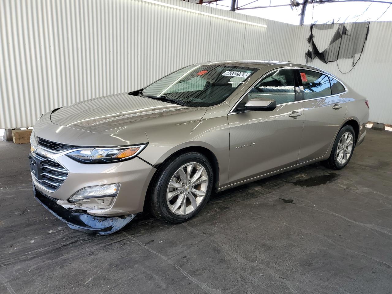 2022 Chevrolet Malibu Lt Tan vin: 1G1ZD5ST7NF156162 Damage: Hood, Dent(S) W/ Paint Dmg, 3 To 4 Inches