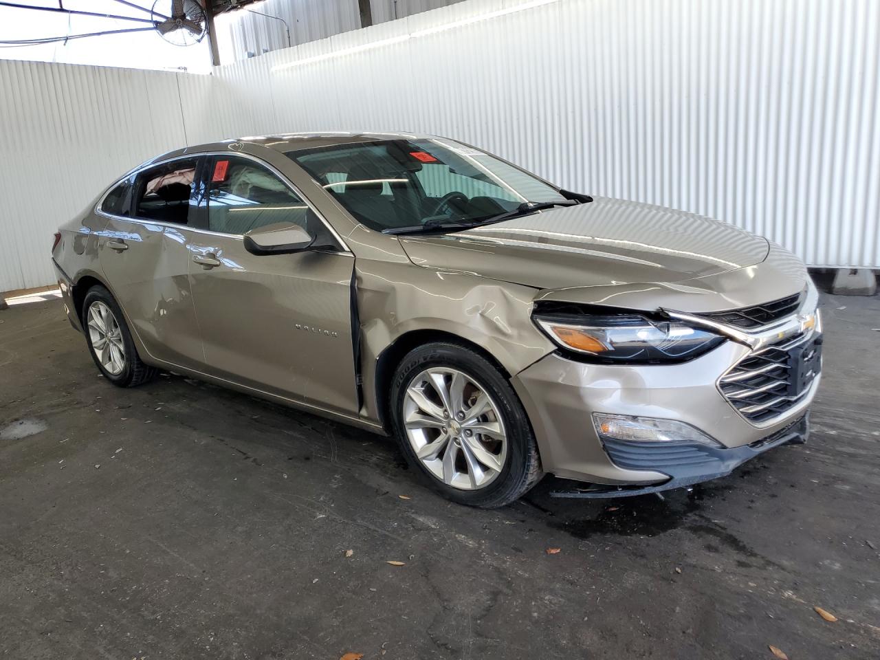 2022 Chevrolet Malibu Lt Tan vin: 1G1ZD5ST7NF156162 Damage: Right Front Fender, Dent(S) W/ Paint Dmg, > 12 Inches