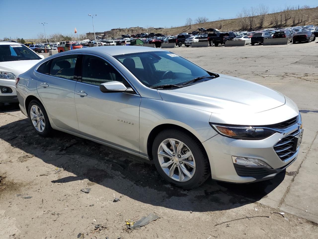 2022 Chevrolet Malibu Lt Silver vin: 1G1ZD5ST7NF158610