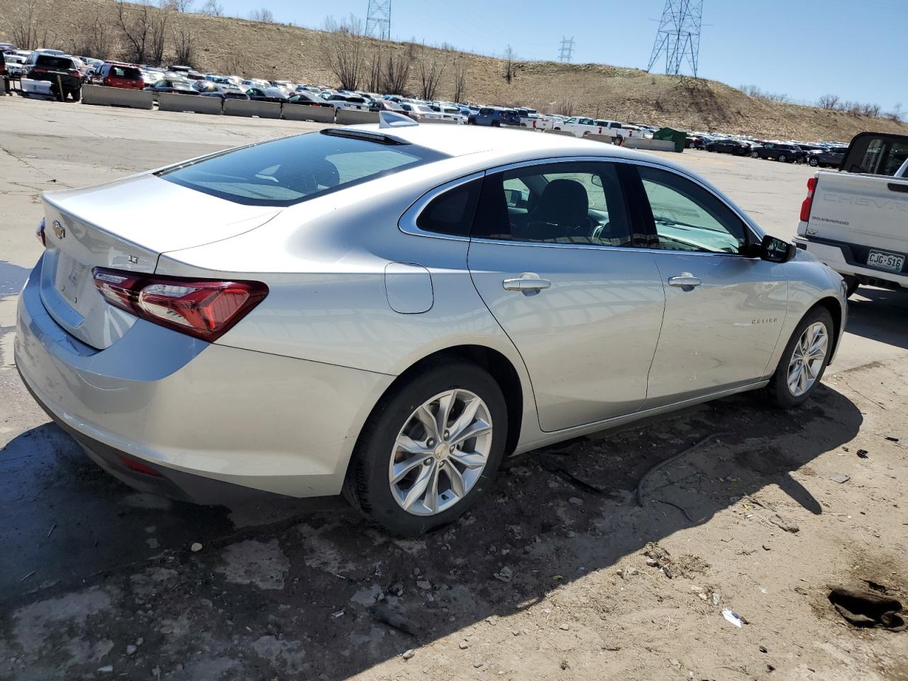 2022 Chevrolet Malibu Lt Silver vin: 1G1ZD5ST7NF158610