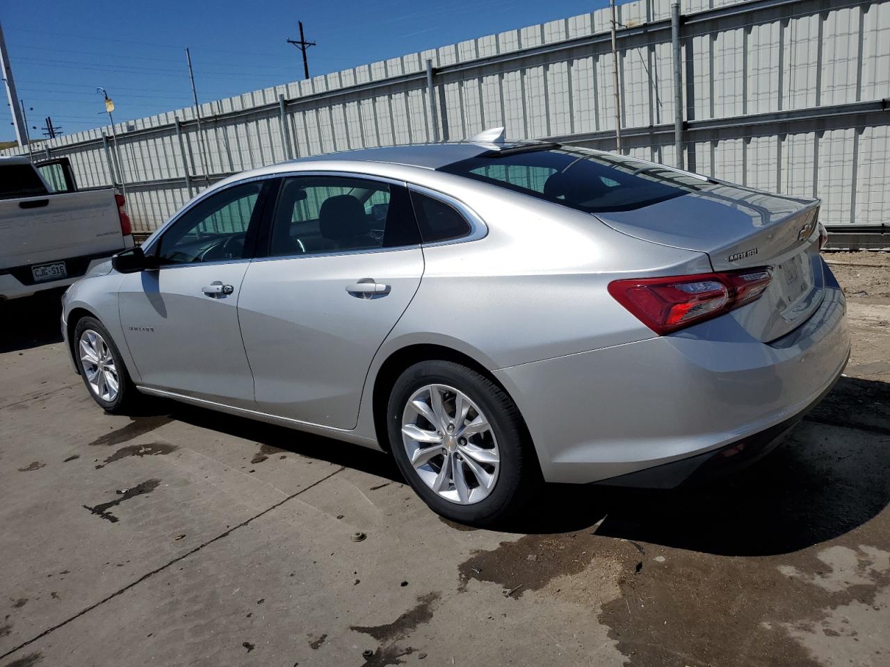 2022 Chevrolet Malibu Lt Silver vin: 1G1ZD5ST7NF158610