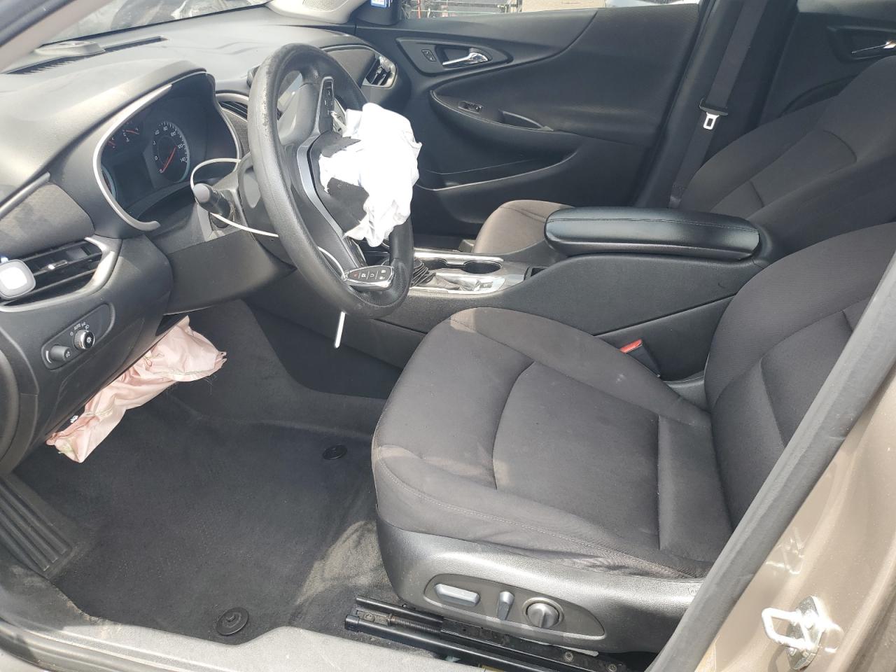 2022 Chevrolet Malibu Lt Gray vin: 1G1ZD5ST7NF175116 Damage: Airbag - Front Left, Deployed, Replacement Required