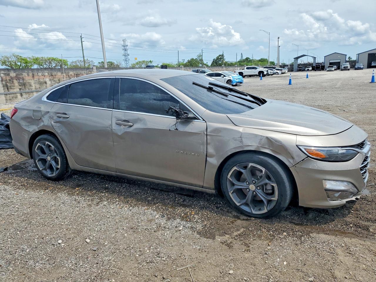 2022 Chevrolet Malibu Lt Gray vin: 1G1ZD5ST7NF175116