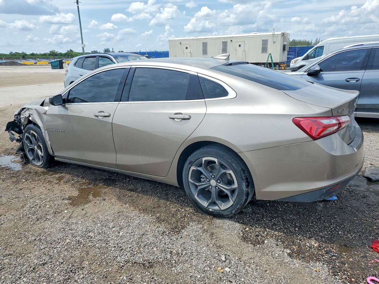2022 Chevrolet Malibu Lt Gray vin: 1G1ZD5ST7NF175116