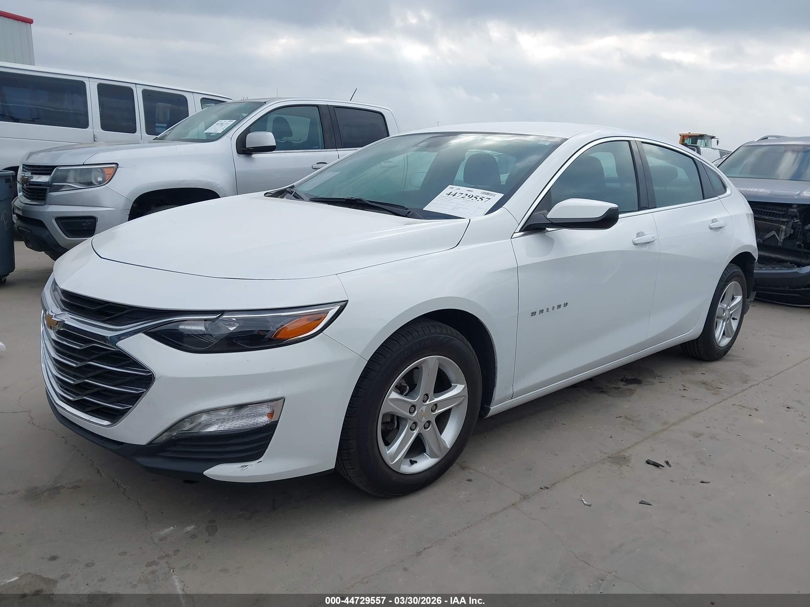2023 Chevrolet Malibu Fwd 1lt White vin: 1G1ZD5ST7PF189861