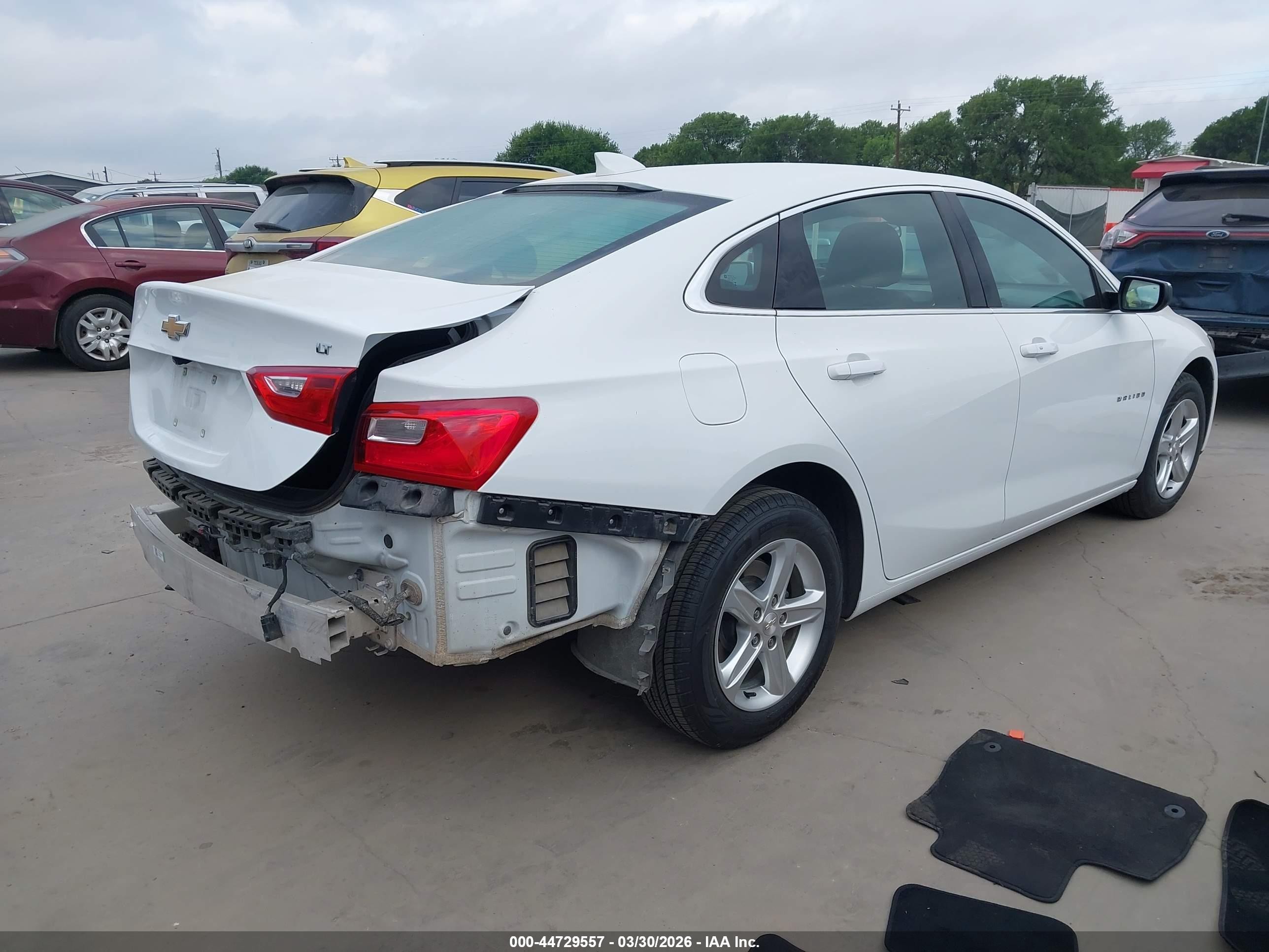 2023 Chevrolet Malibu Fwd 1lt White vin: 1G1ZD5ST7PF189861