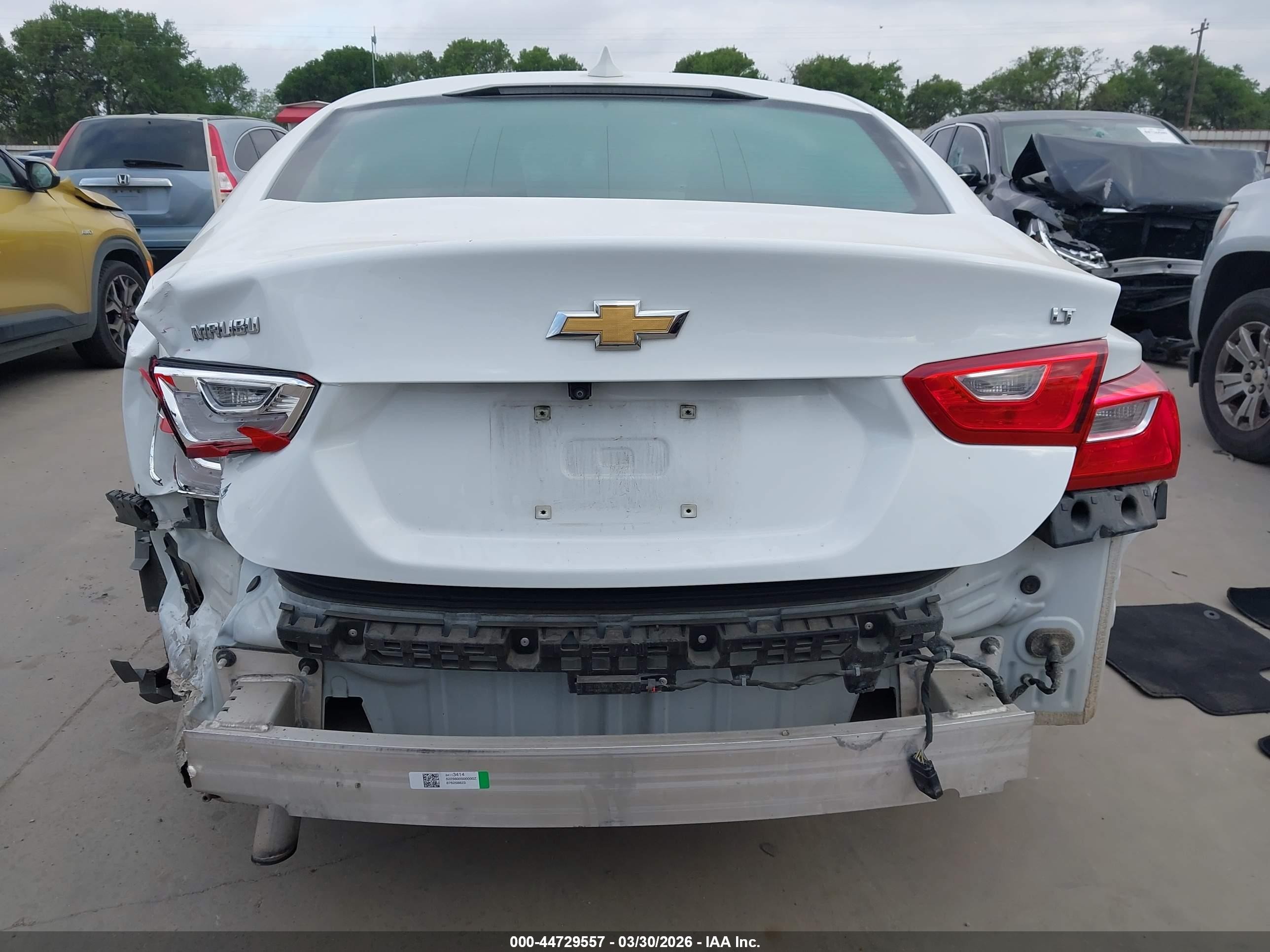 2023 Chevrolet Malibu Fwd 1lt White vin: 1G1ZD5ST7PF189861